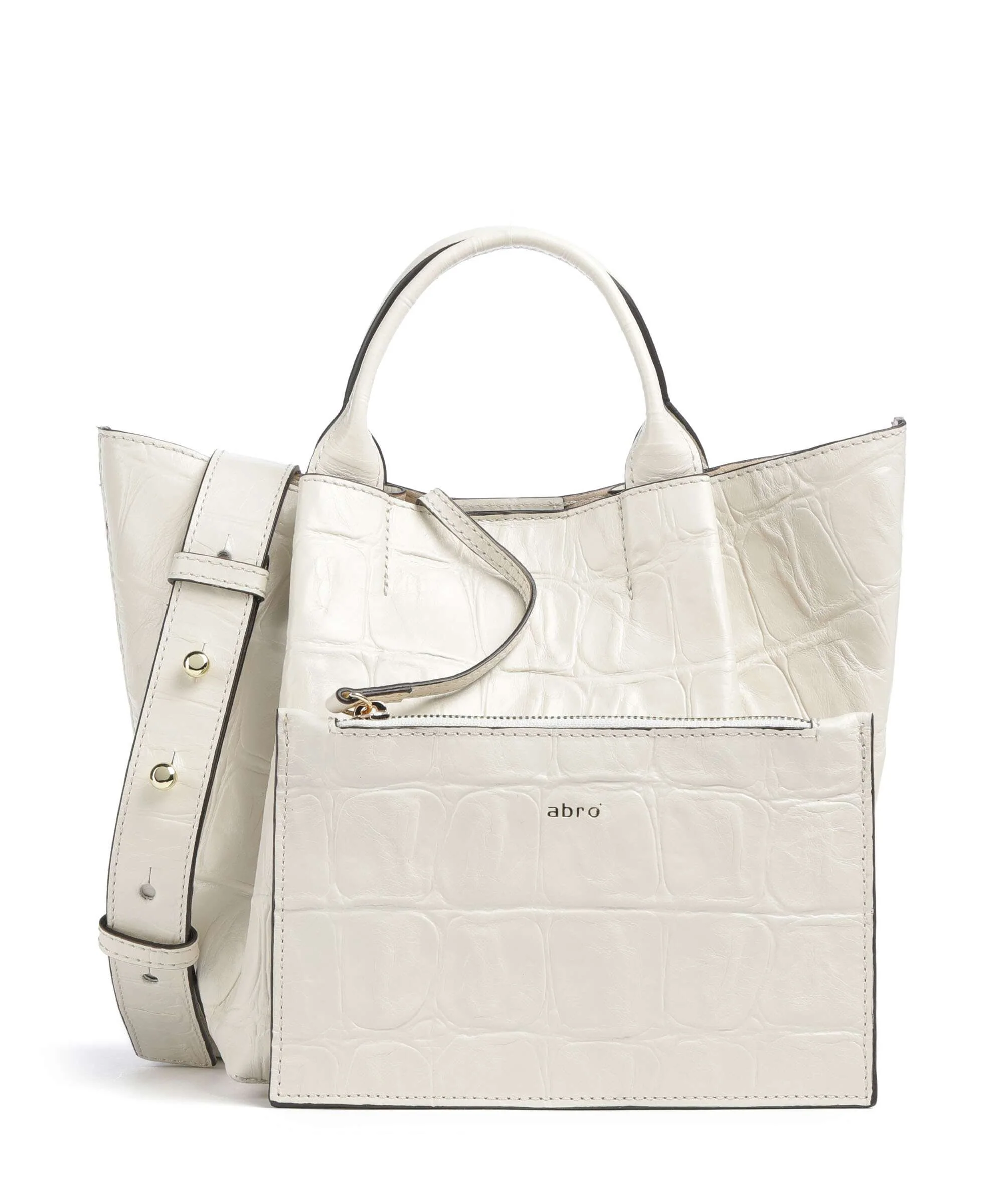 Abro Maxi Cocco Essential Small Torebka milk - Image 4