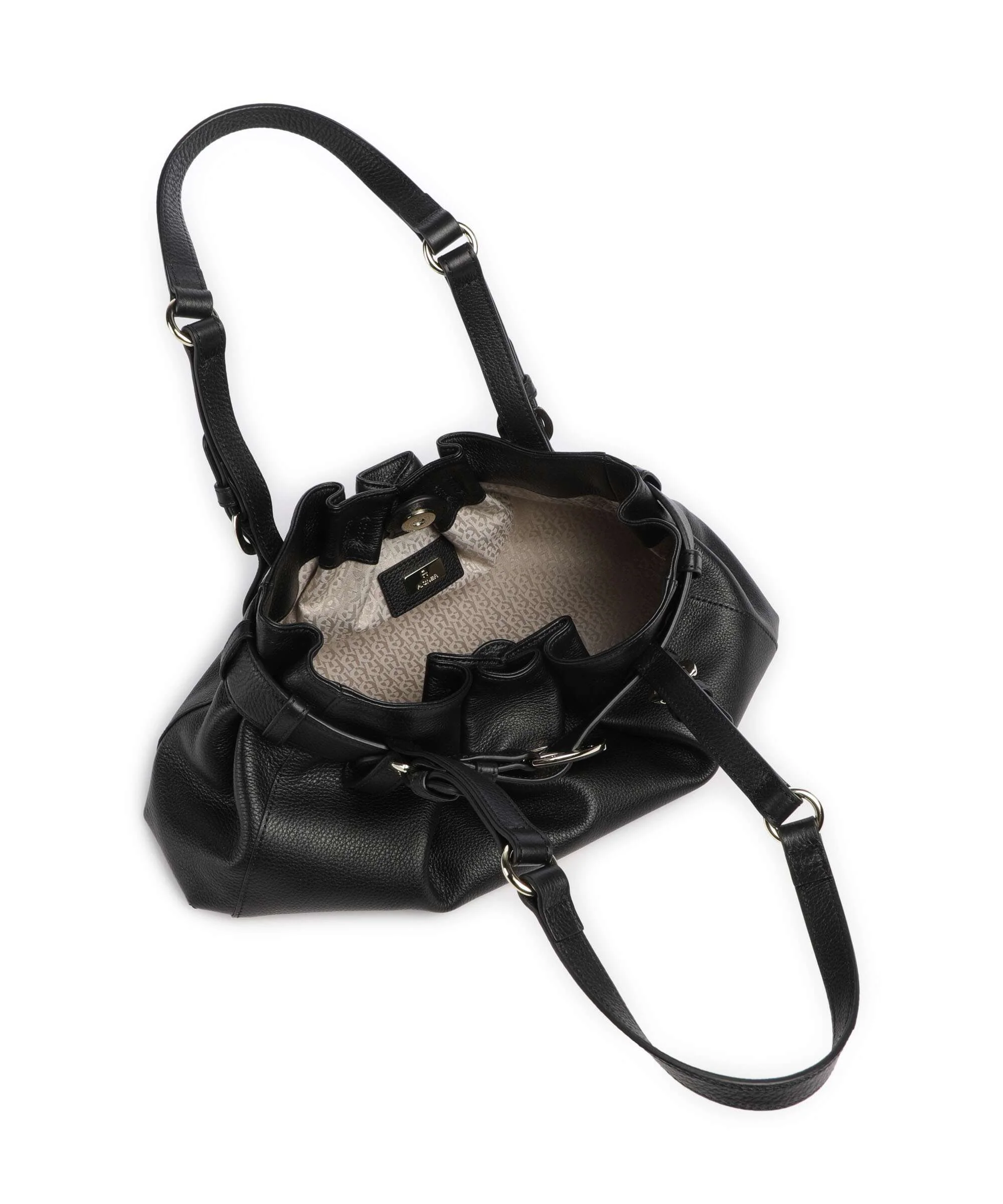 Aigner Lavinia S Torebka worek black - Image 5