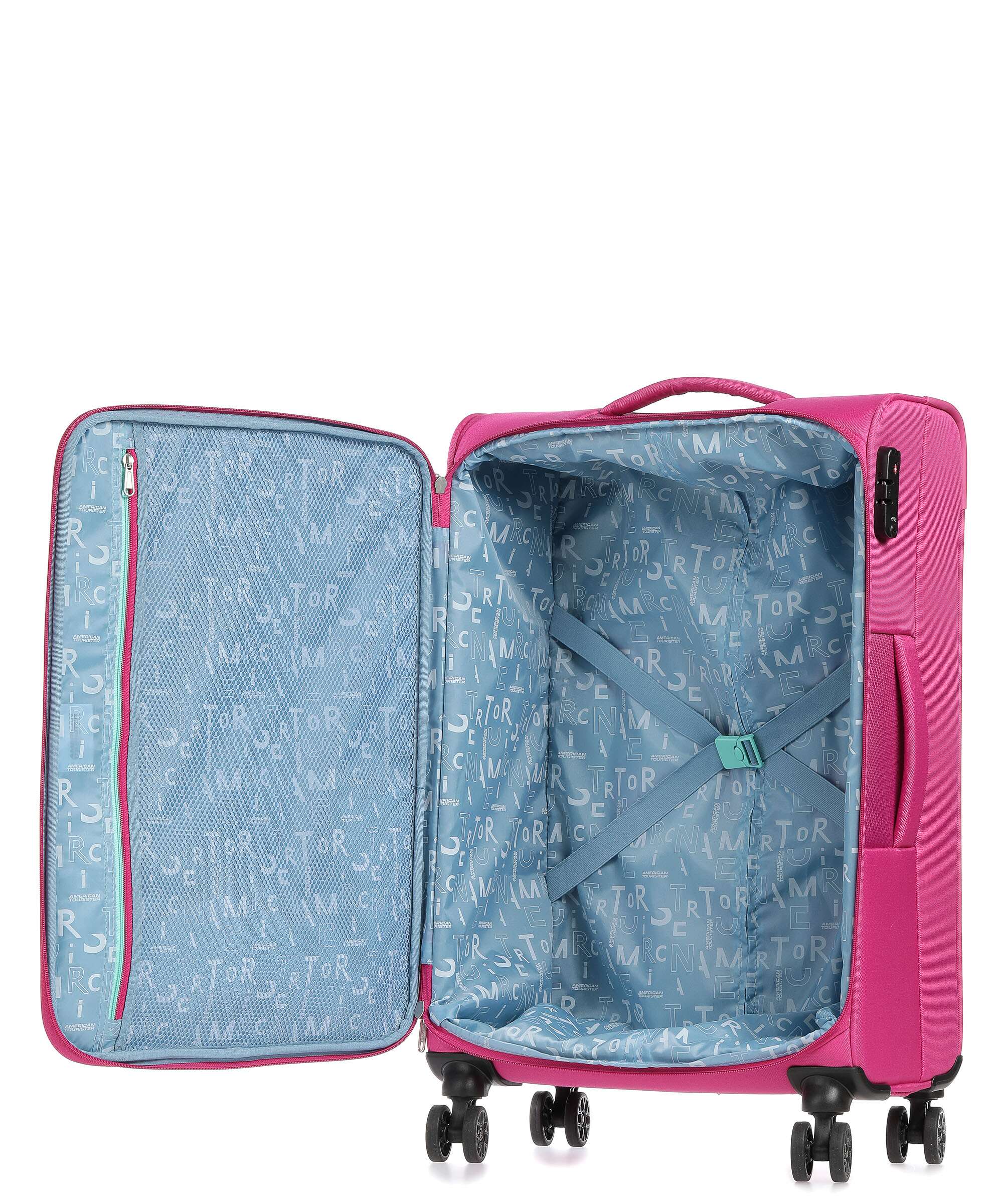 American Tourister Sea Seeker Walizka na 4 kołach deep fuchsia - Image 5
