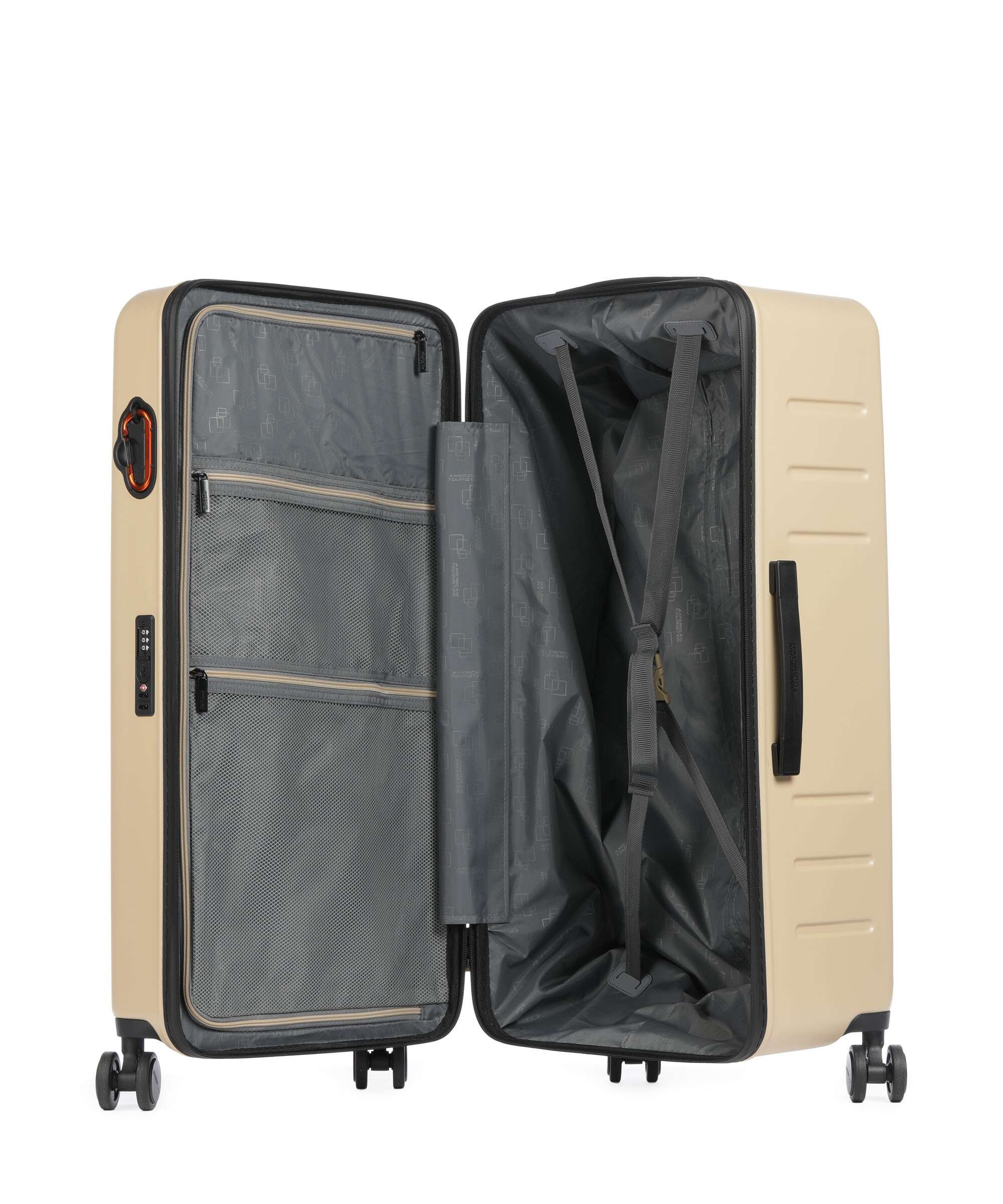 American Tourister Trailon Walizka na 4 kołach beige - Image 6