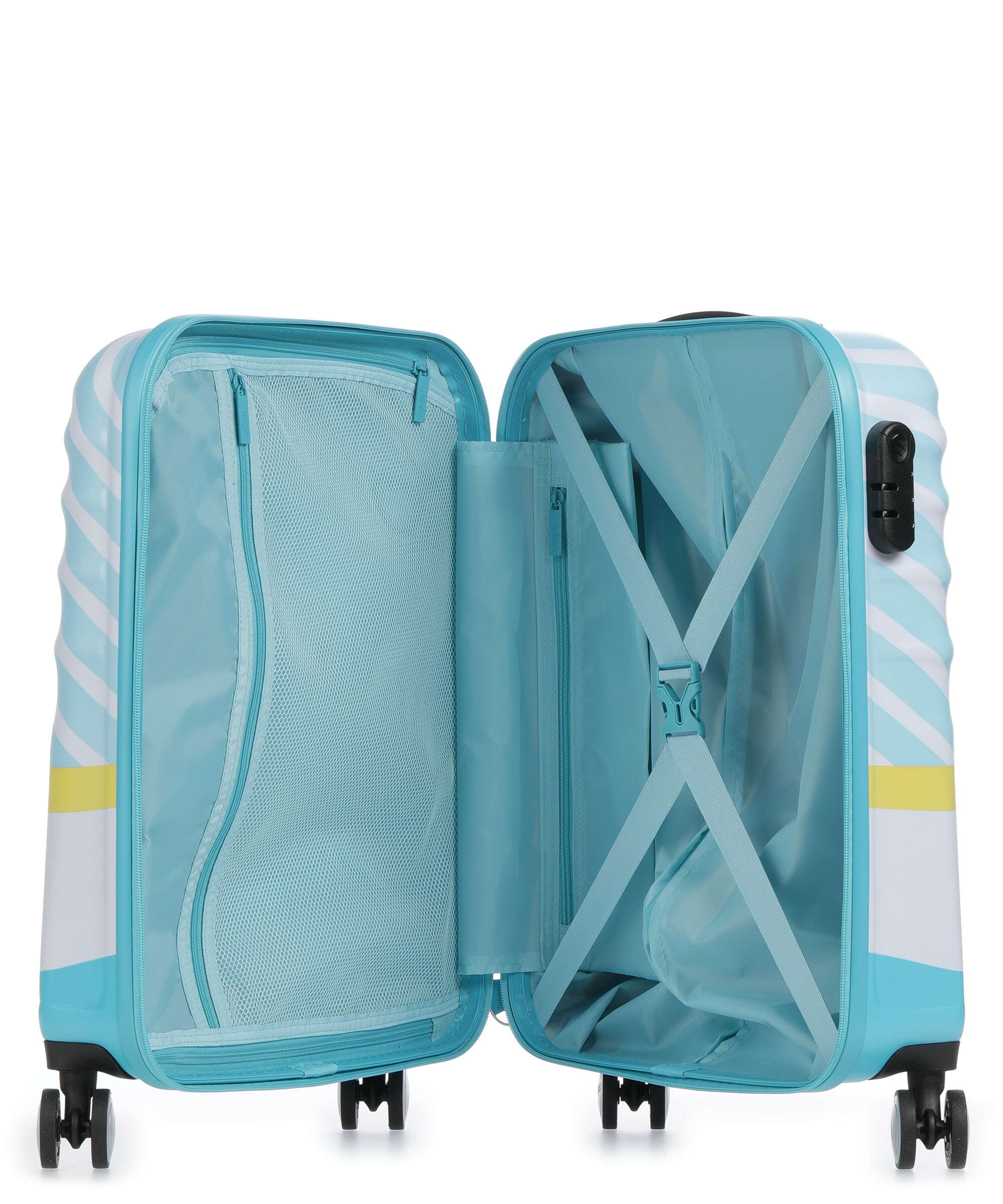 American Tourister Wavebreaker Disney Walizka na 4 kołach mickey blue kiss - Image 5