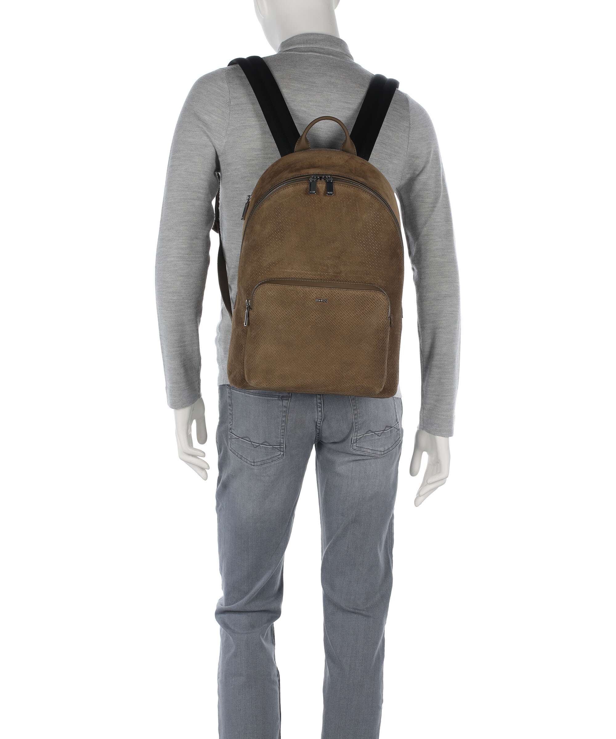 BOSS Crosstown Plecak dark beige - Image 3