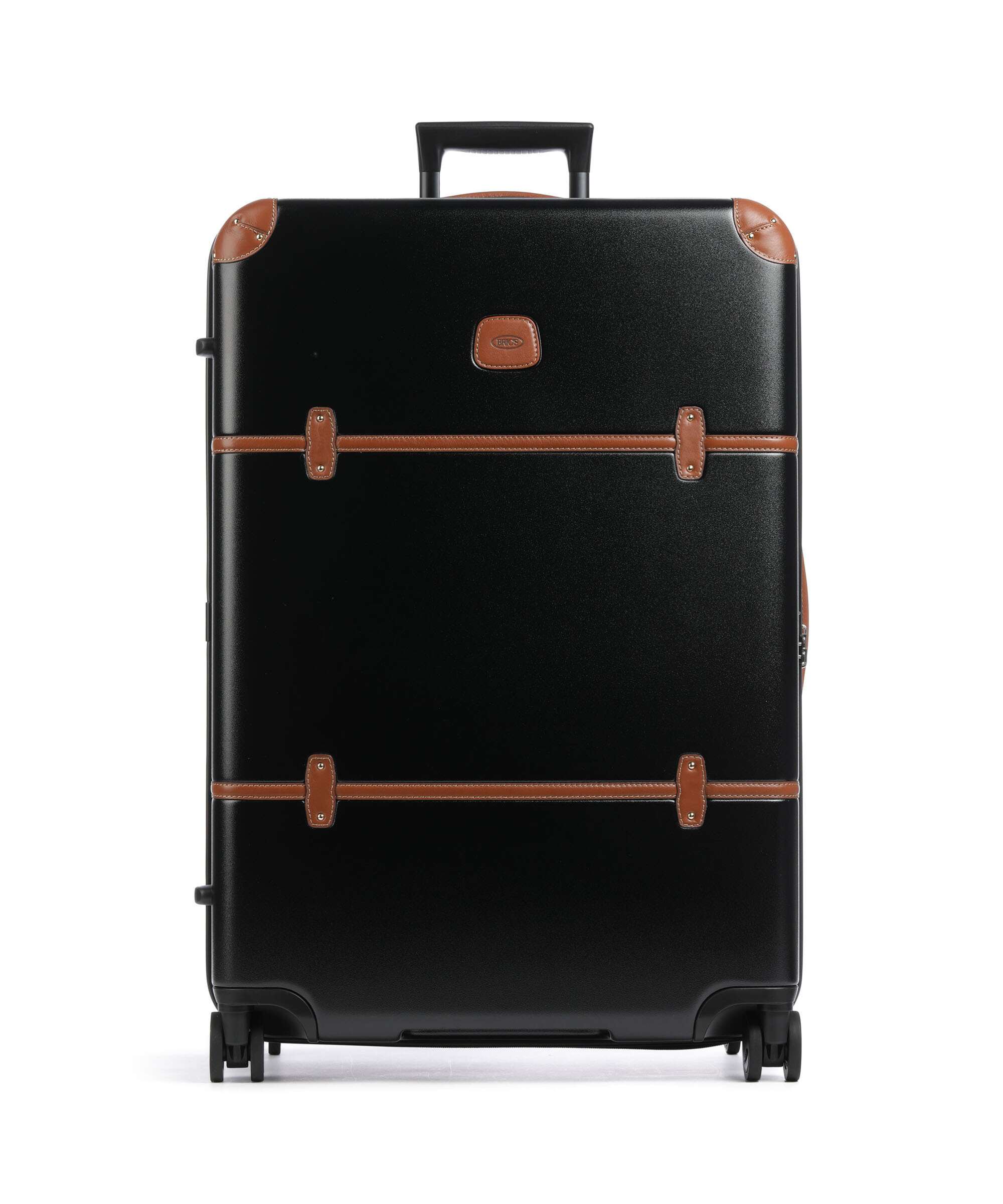 Brics Bellagio Walizka na 4 kołach black/tan
