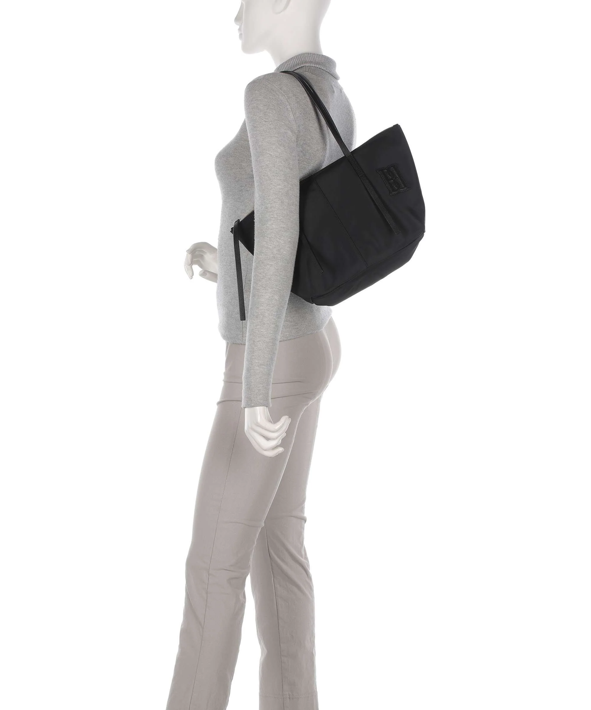 by Malene Birger Nabella Torba na zakupy black - Image 3