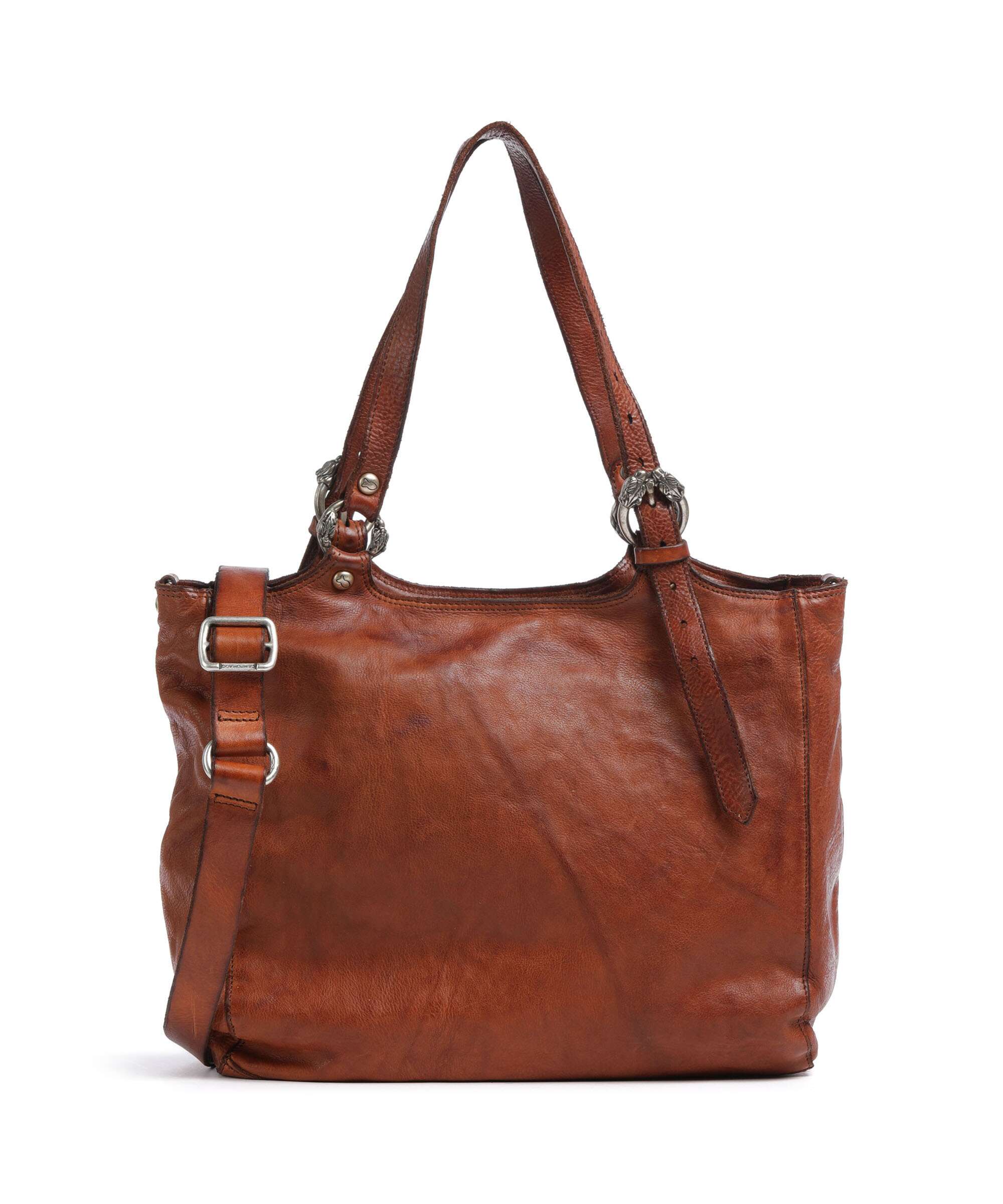 Campomaggi Torba na zakupy cognac