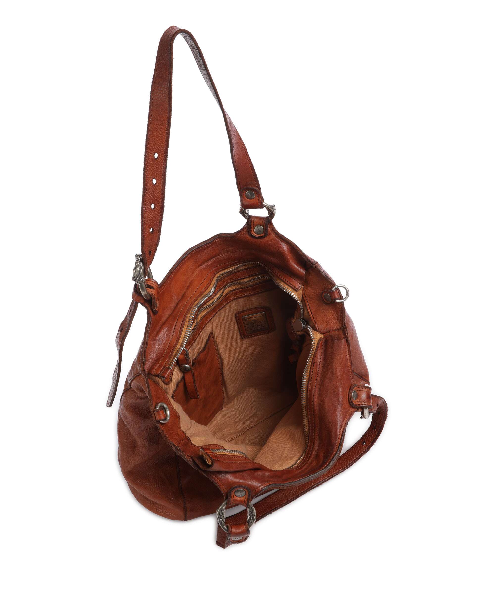 Campomaggi Torba na zakupy cognac - Image 6