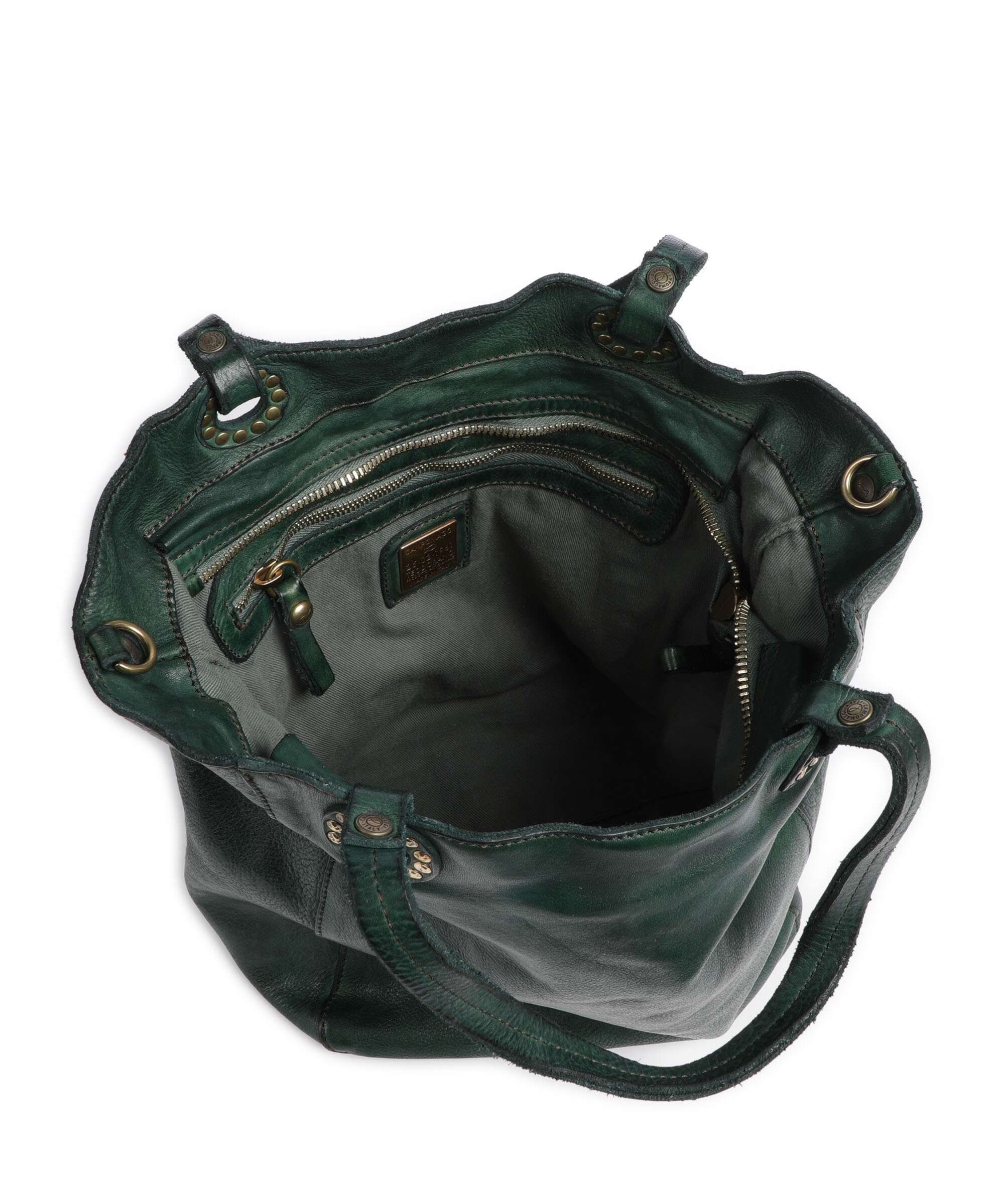 Campomaggi Torba na zakupy green bottle - Image 6