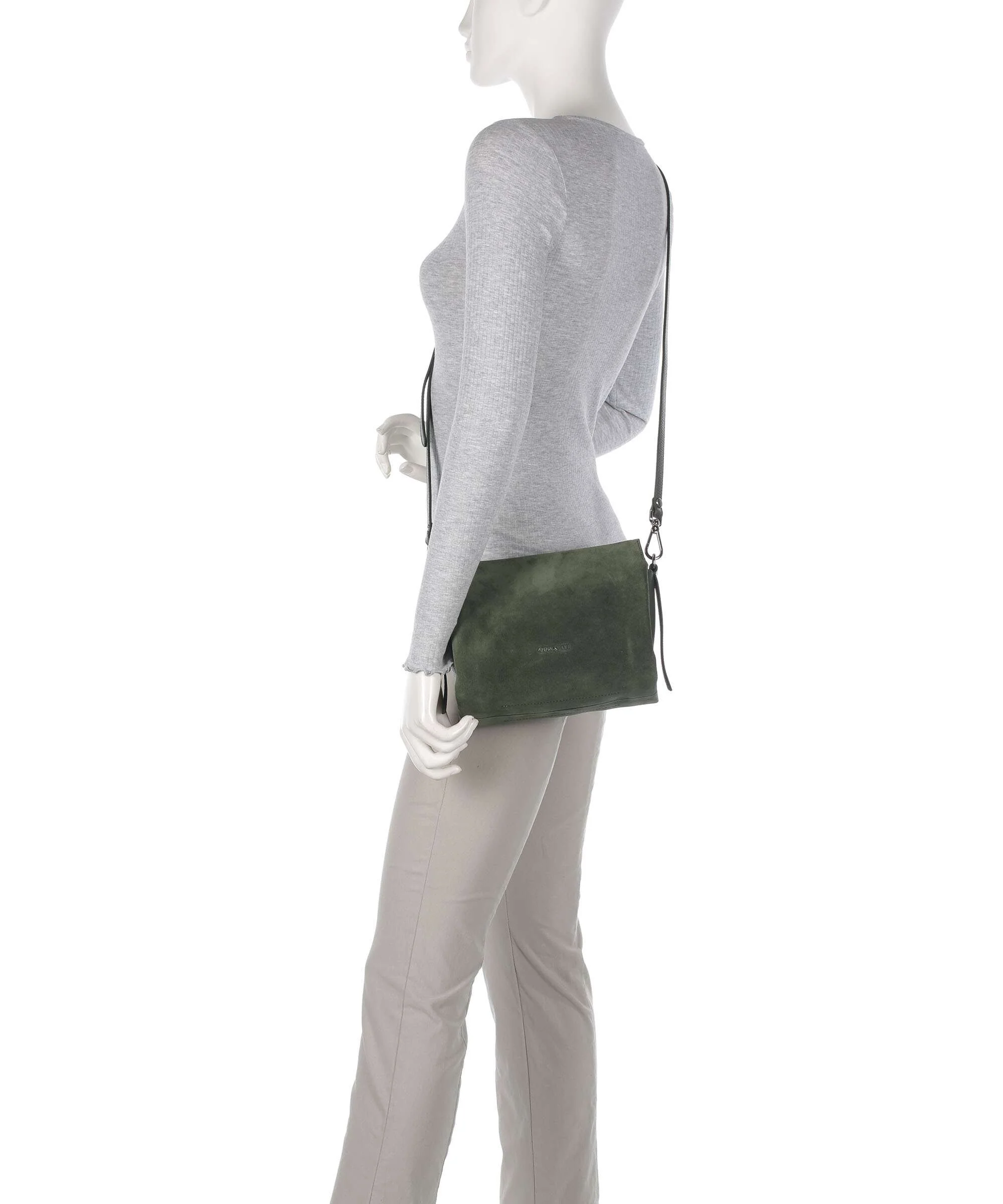 Coccinelle Boheme Suede Torebka alga - Image 3