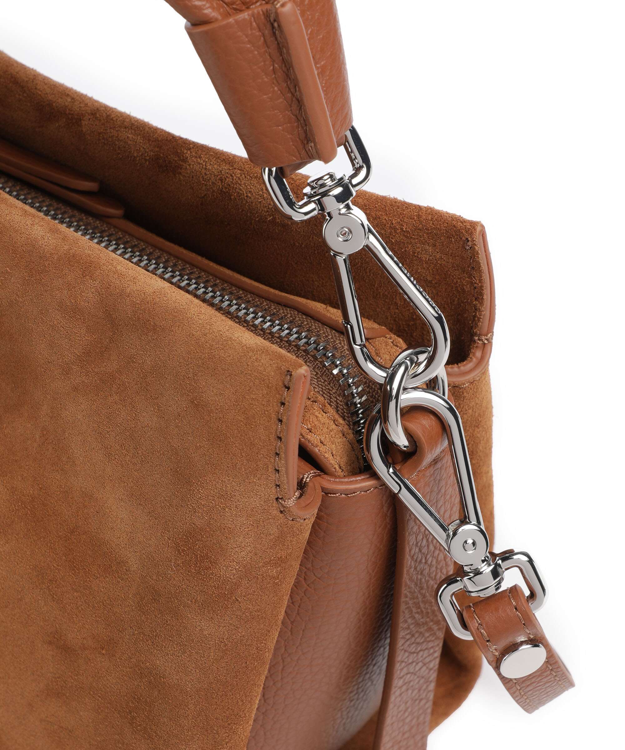 Coccinelle Boheme Suede Torebka cognac - Image 4