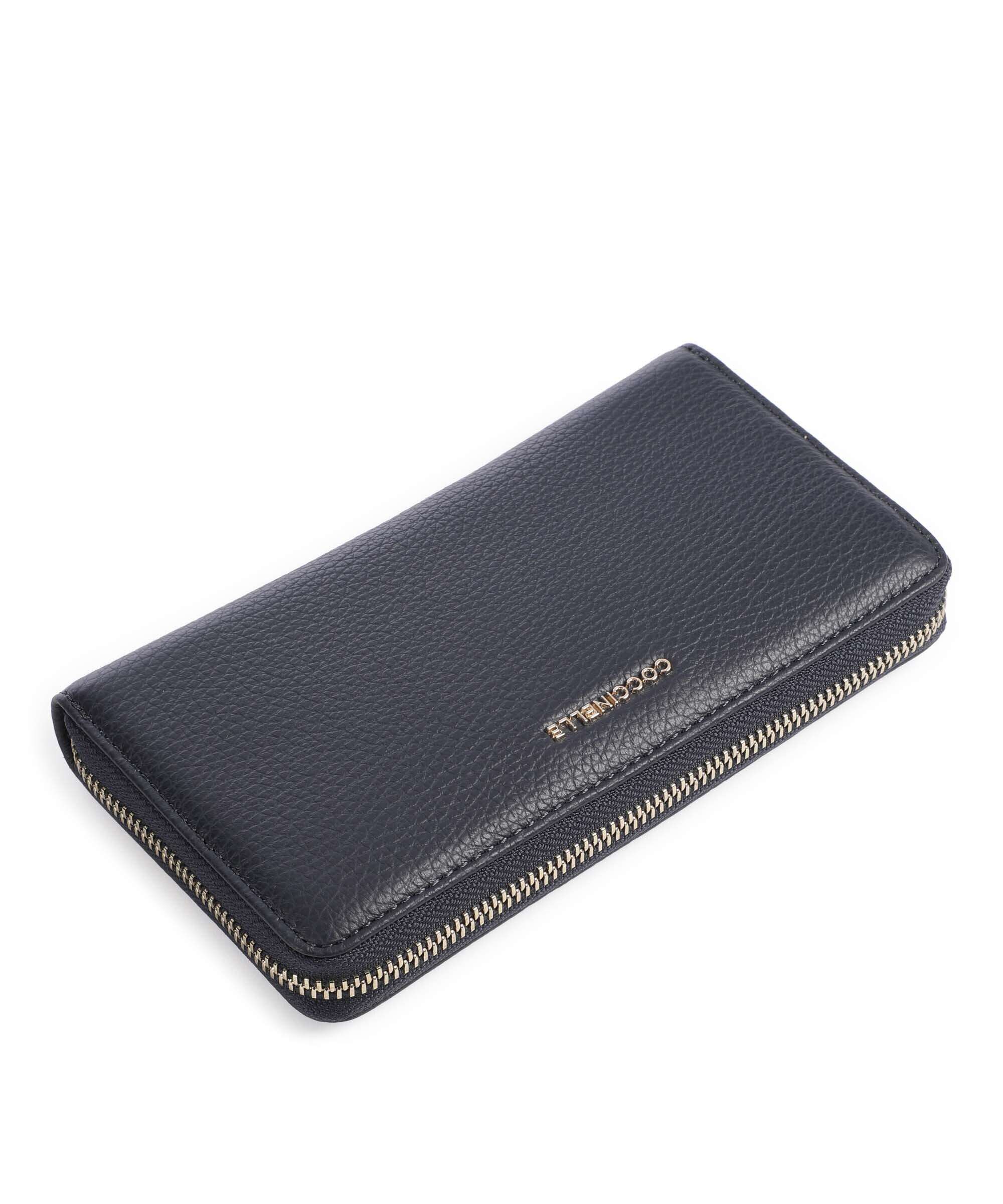 Coccinelle Metallic Soft Portfel midnight blue - Image 4