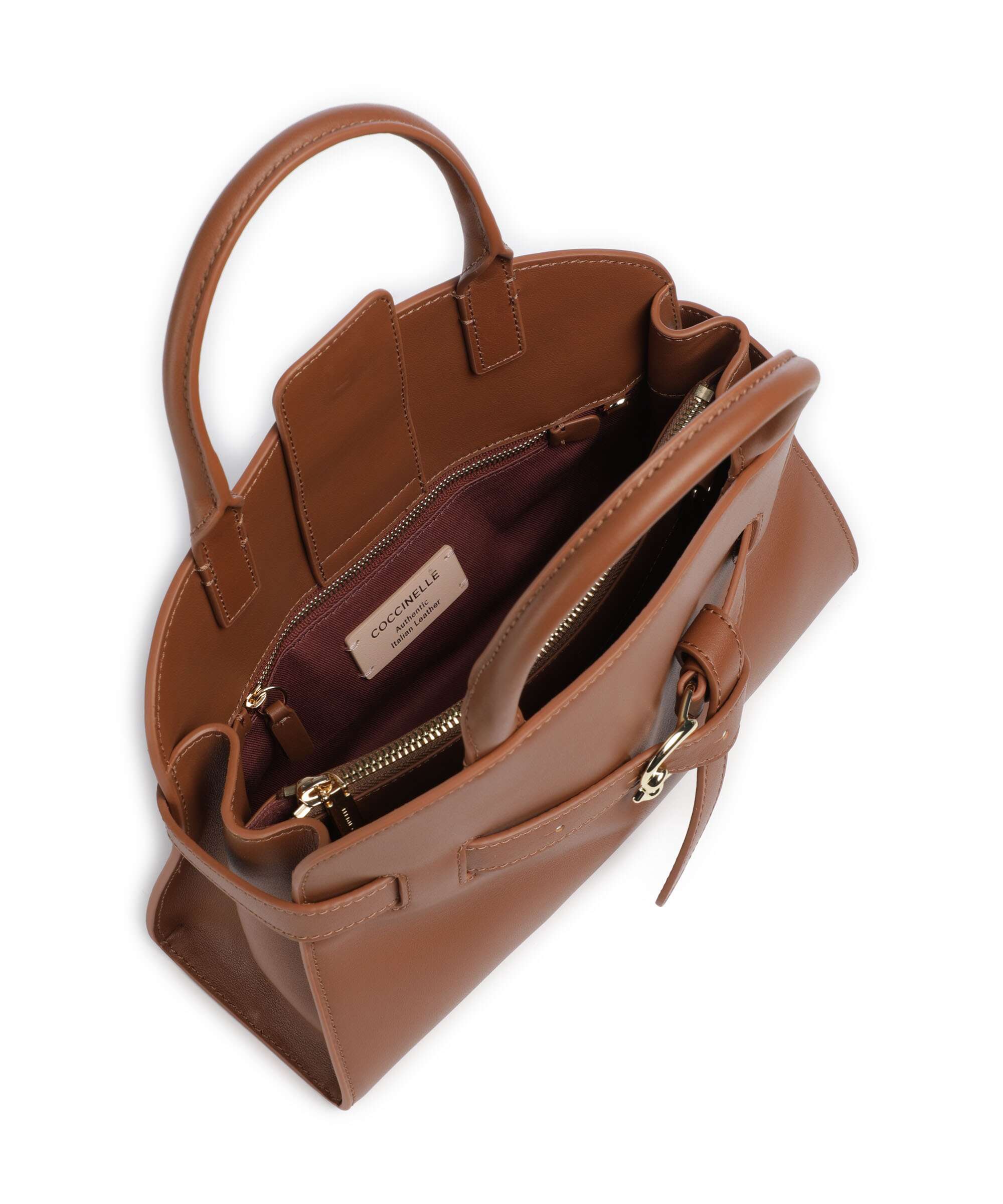Coccinelle Sabine Torebka cognac - Image 5