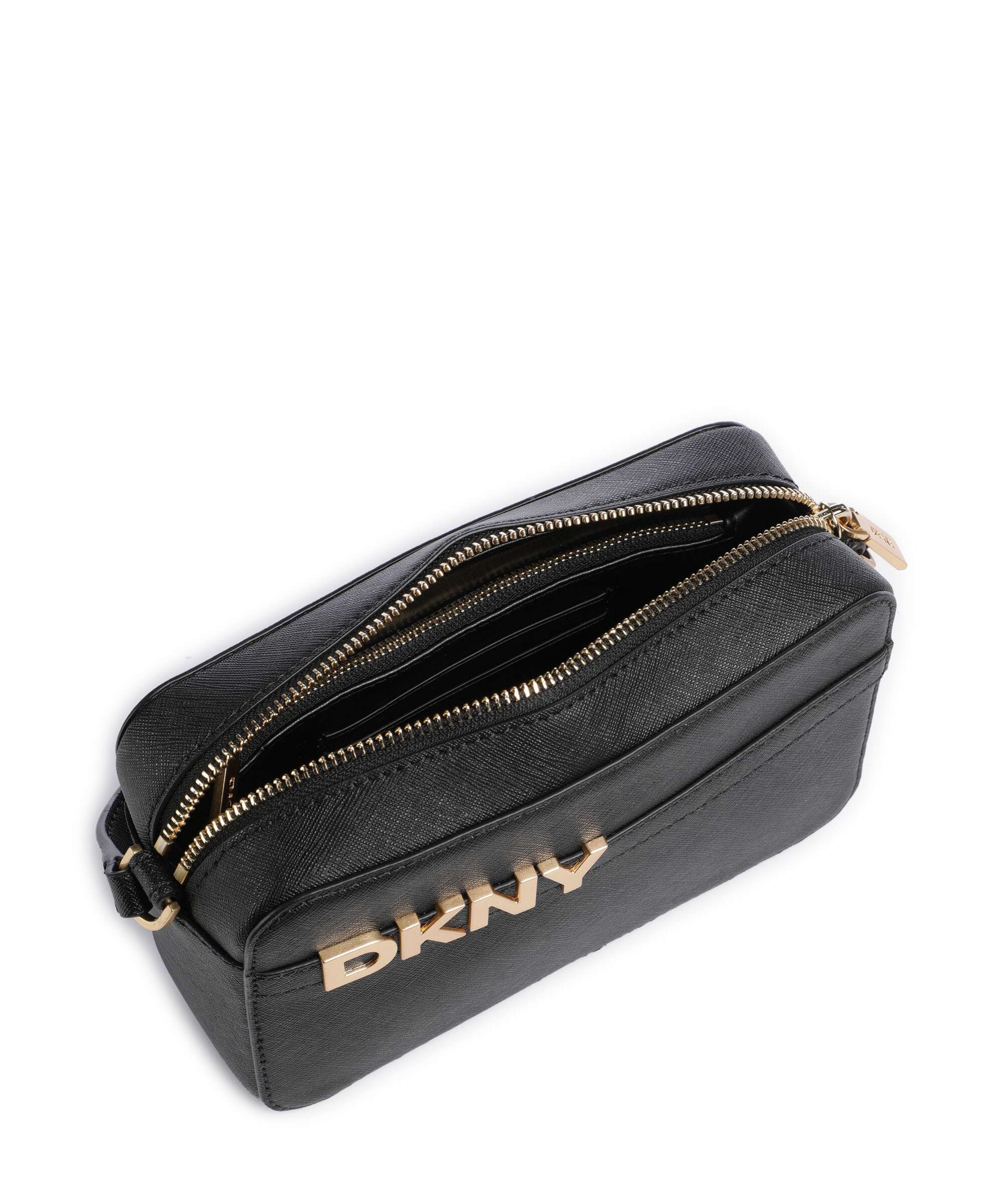 DKNY Avril Torba przez ramię black/gold - Image 5
