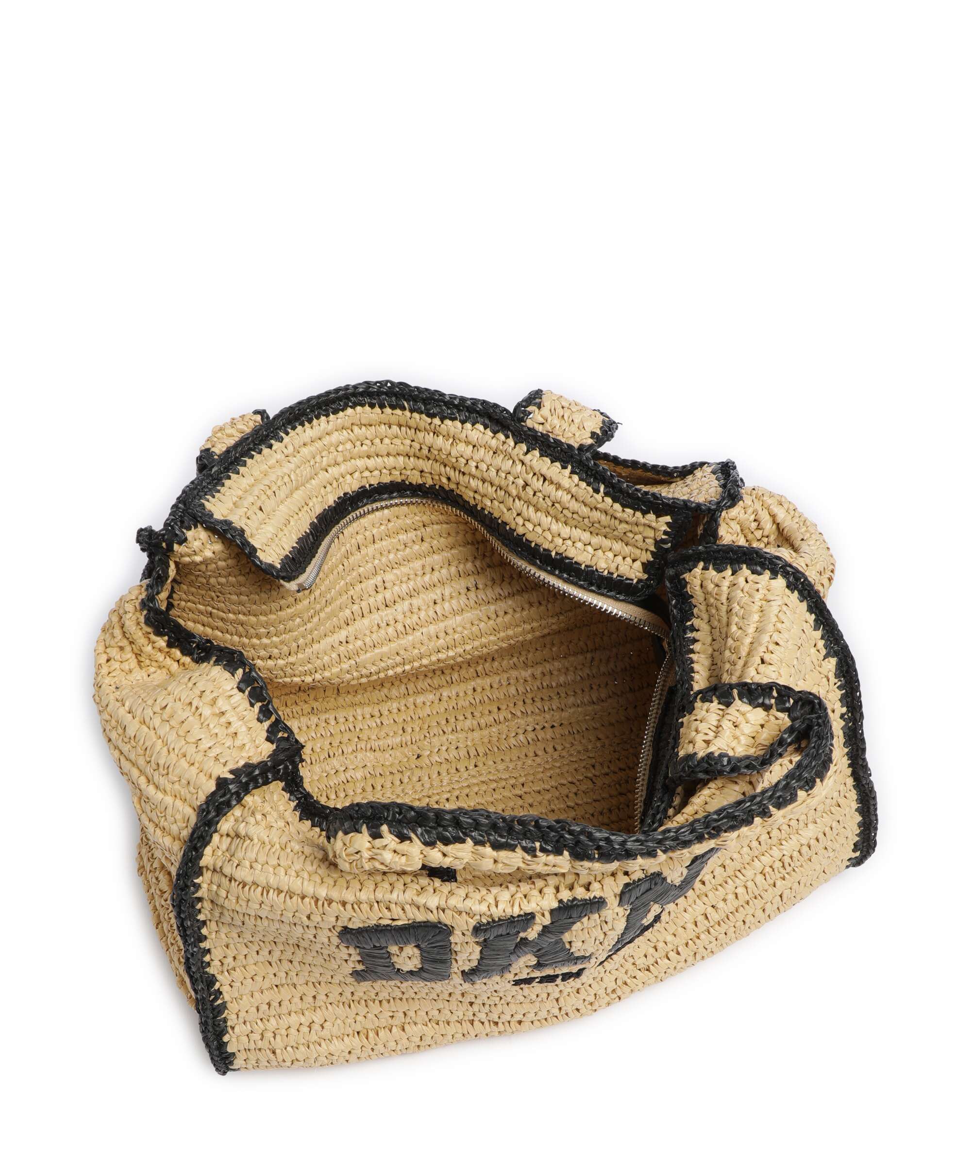DKNY Hadlee Medium Torebka natural/black - Image 5