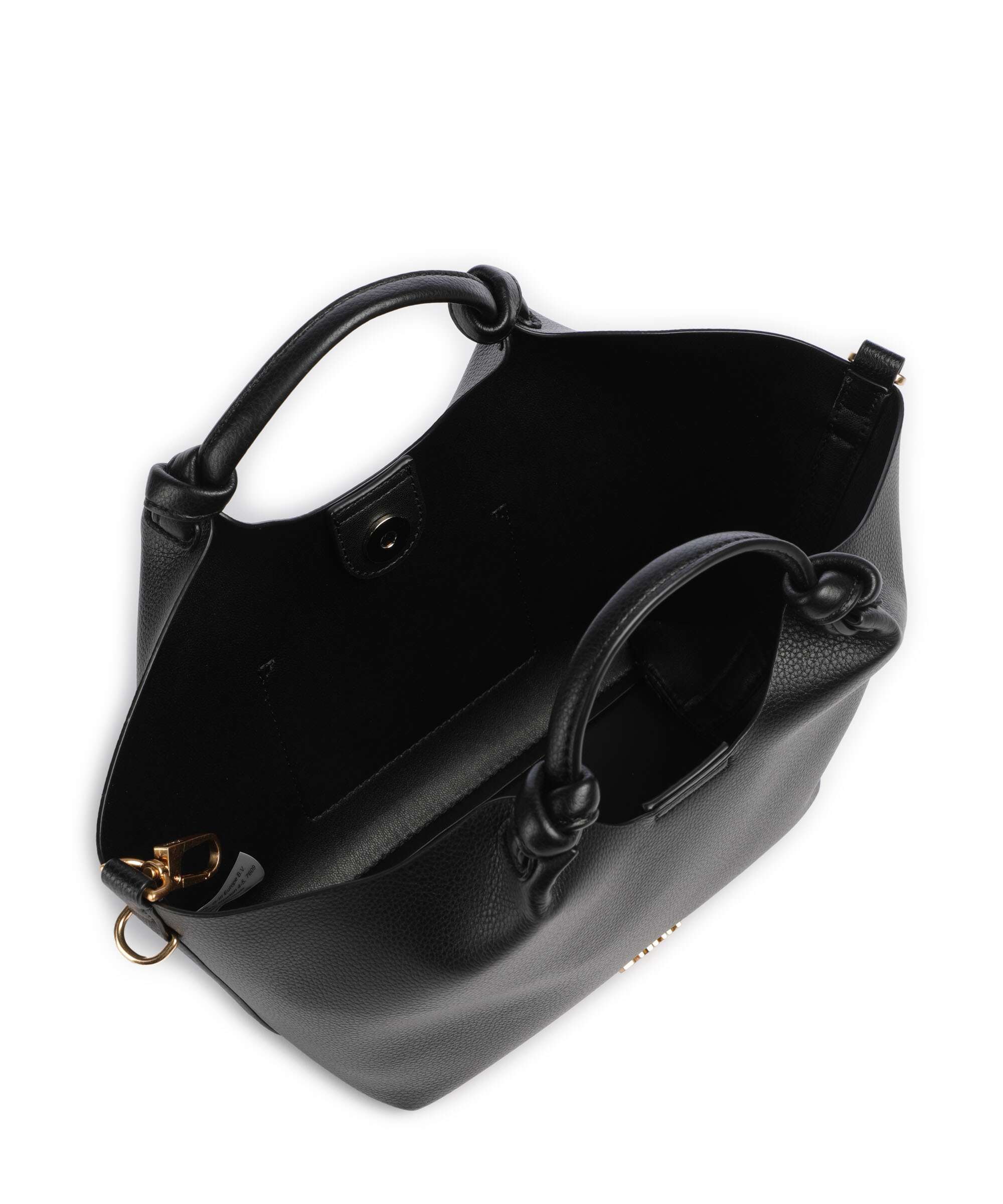 DKNY Paula Commuter Small Torebka black/gold - Image 6
