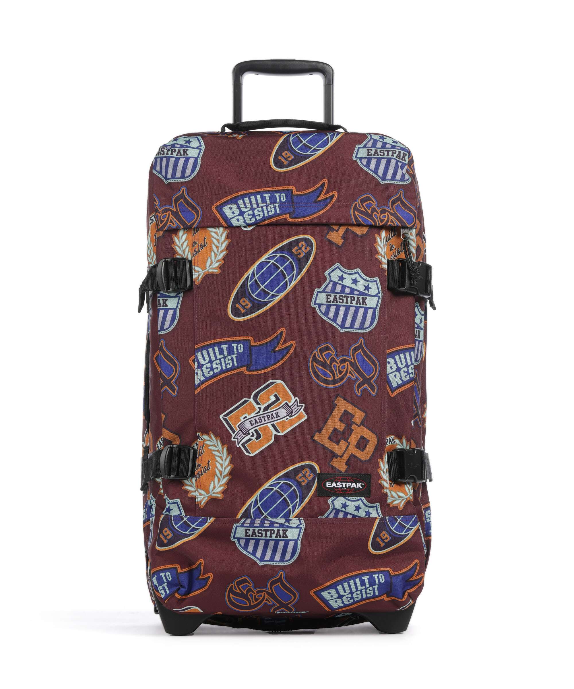 Eastpak Tranverz M Torba podróżna na kółkach clash burgundy
