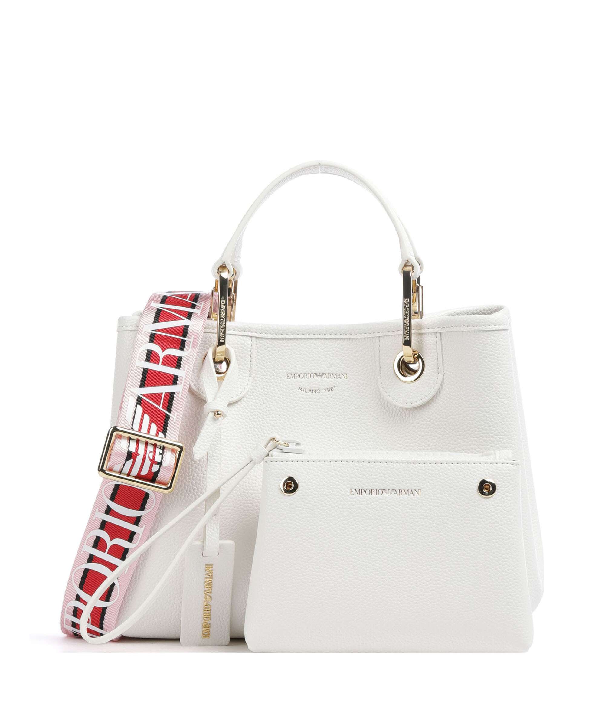 Emporio Armani My EA Torebka bianco/cuoio - Image 2