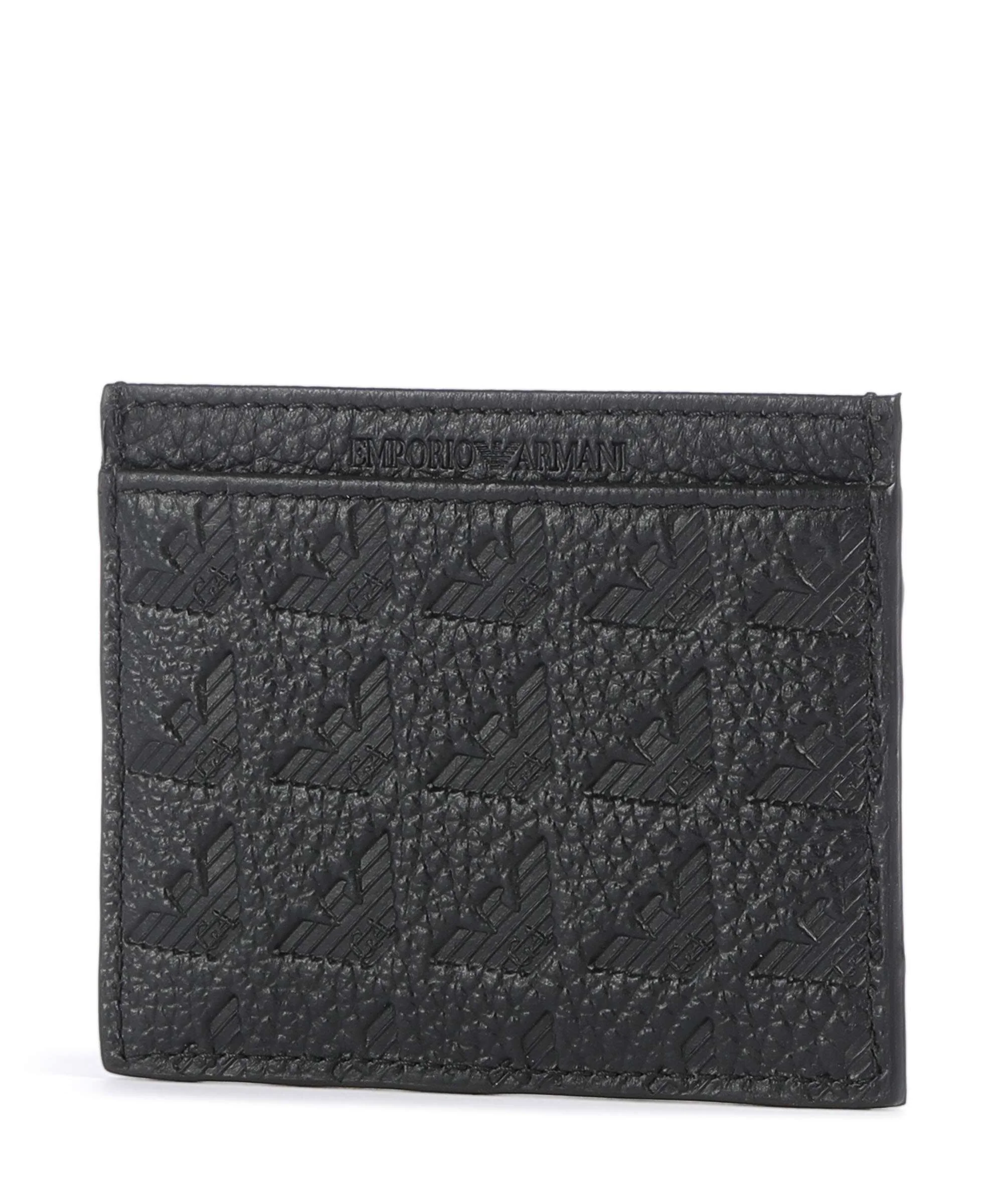 Emporio Armani New Minorca Etui na karty kredytowe black beauty - Image 2
