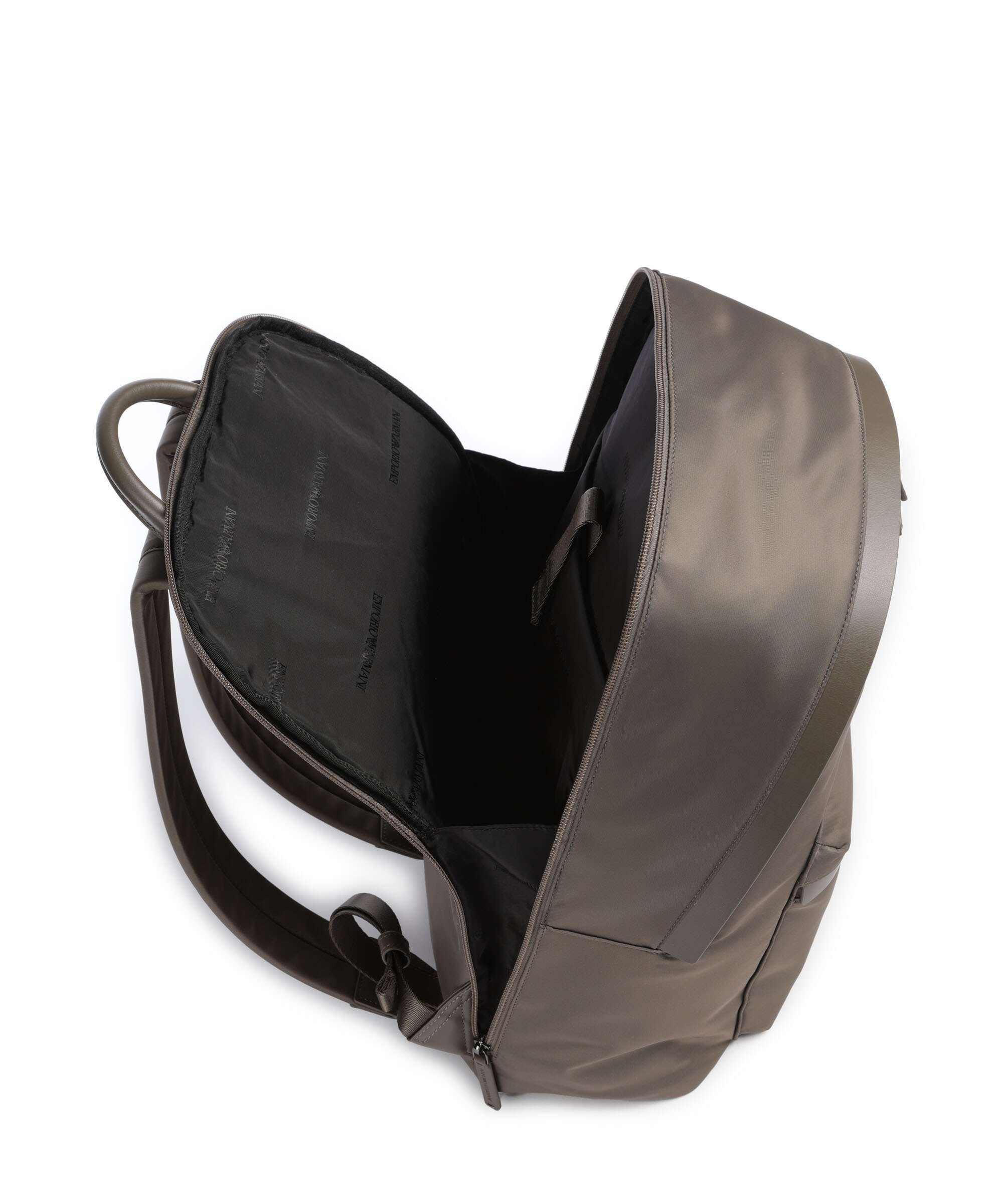 Emporio Armani Recycled Nylon Plecak major brown - Image 4