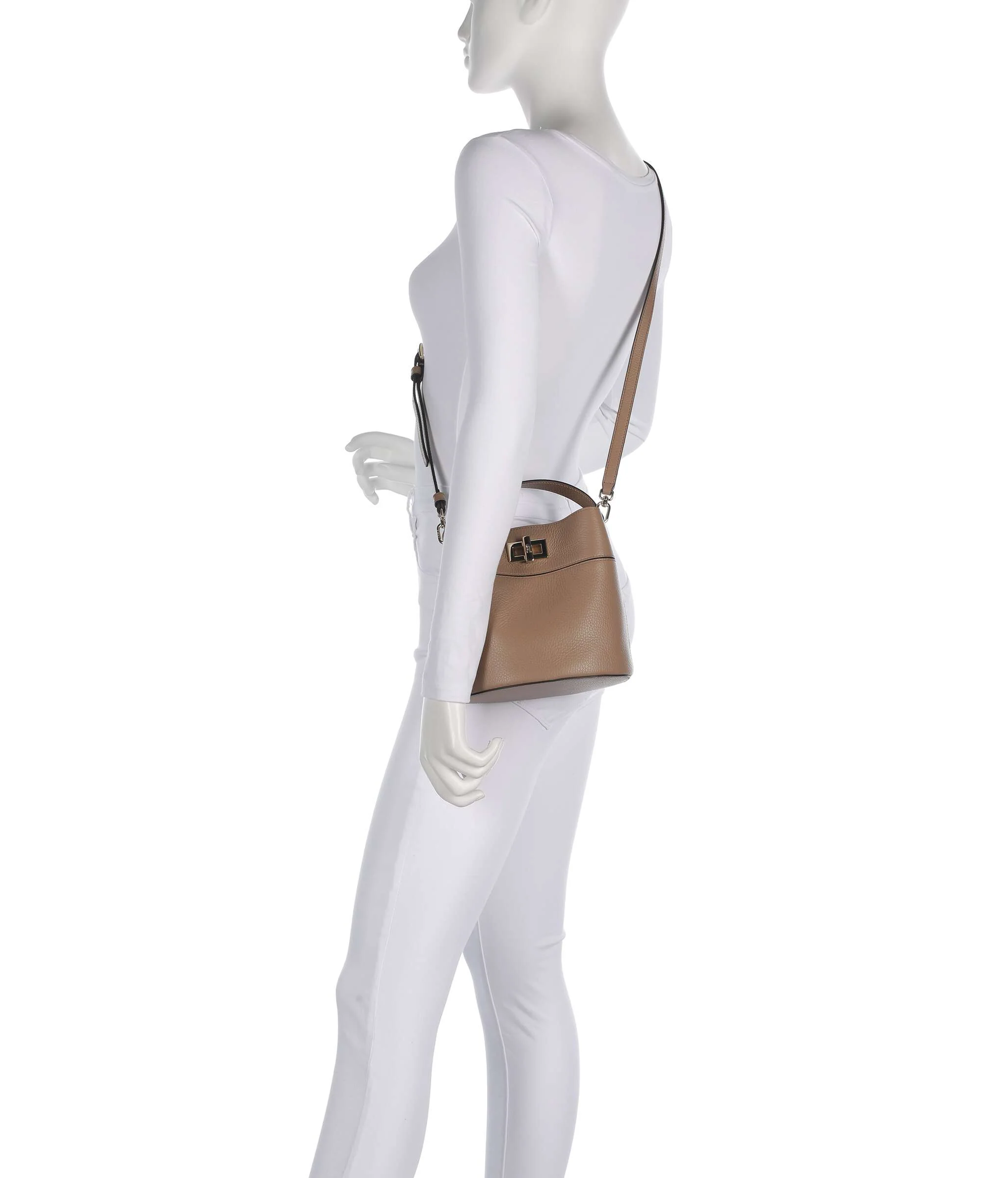Furla Amelia Mini Torebka worek toffee - Image 3