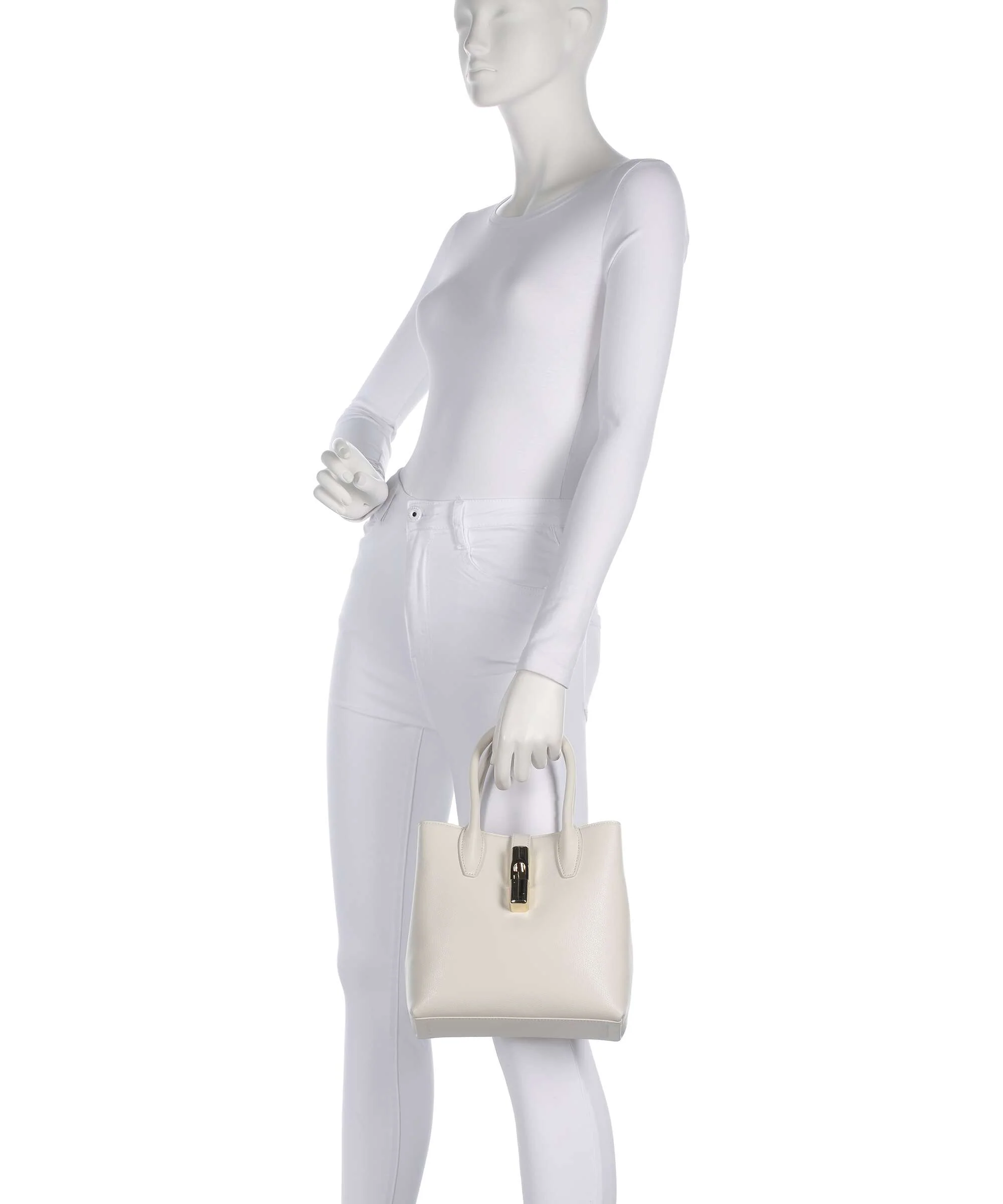 Furla Goccia S Torebka panna - Image 3