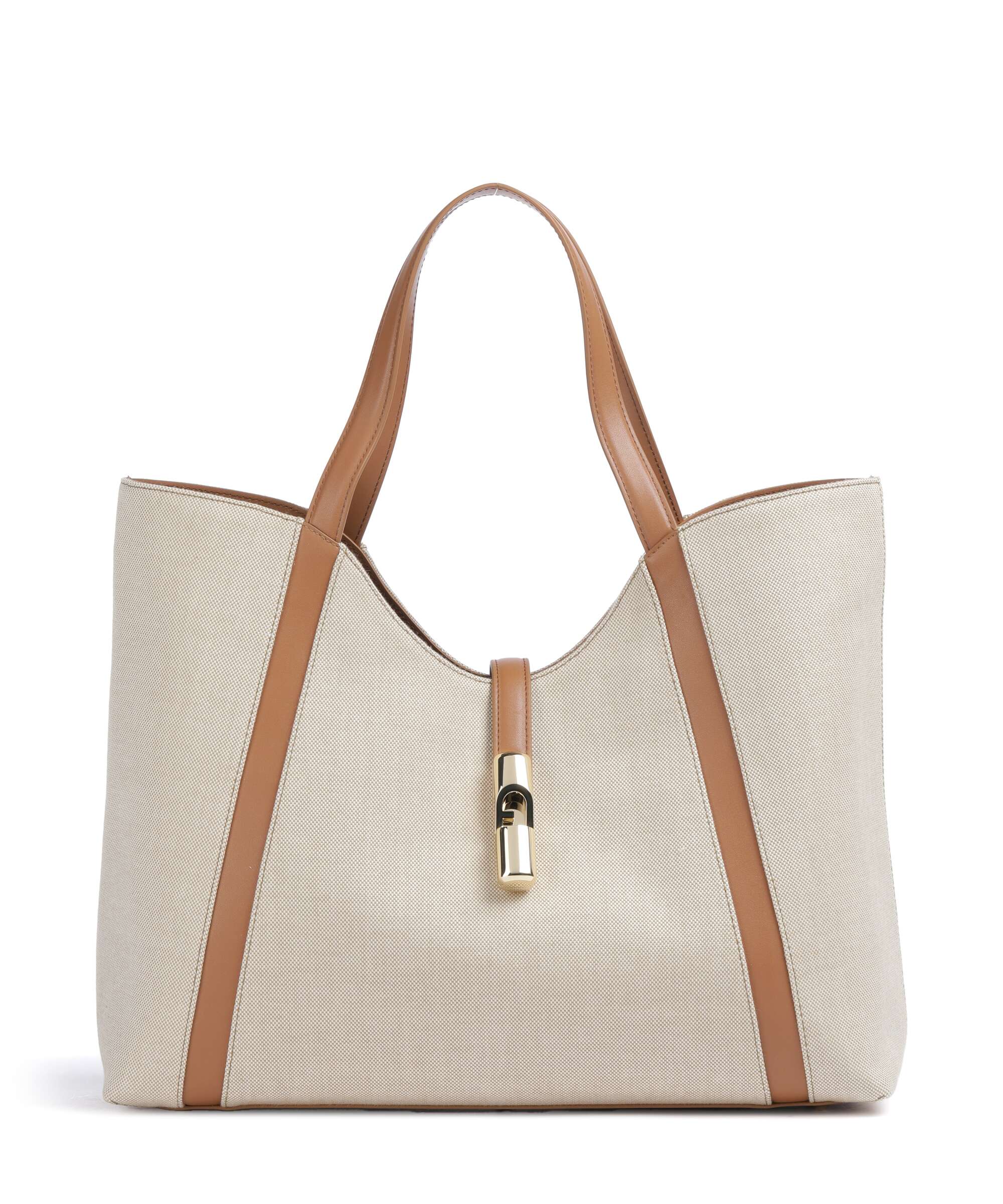 Furla Goccia XL Torba na zakupy naturale/brandy