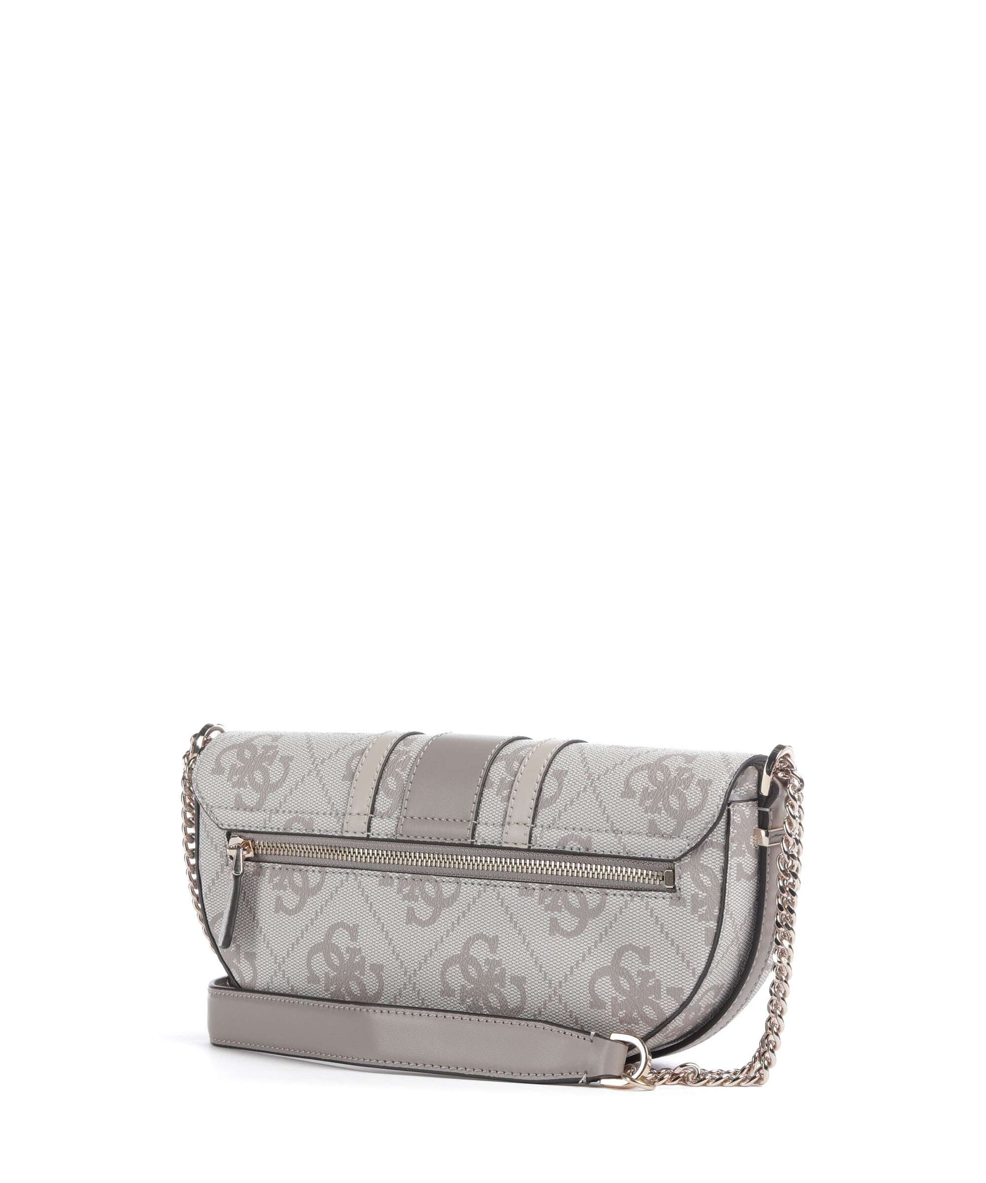 Guess Erenia Torba na ramię dark taupe logo - Image 2