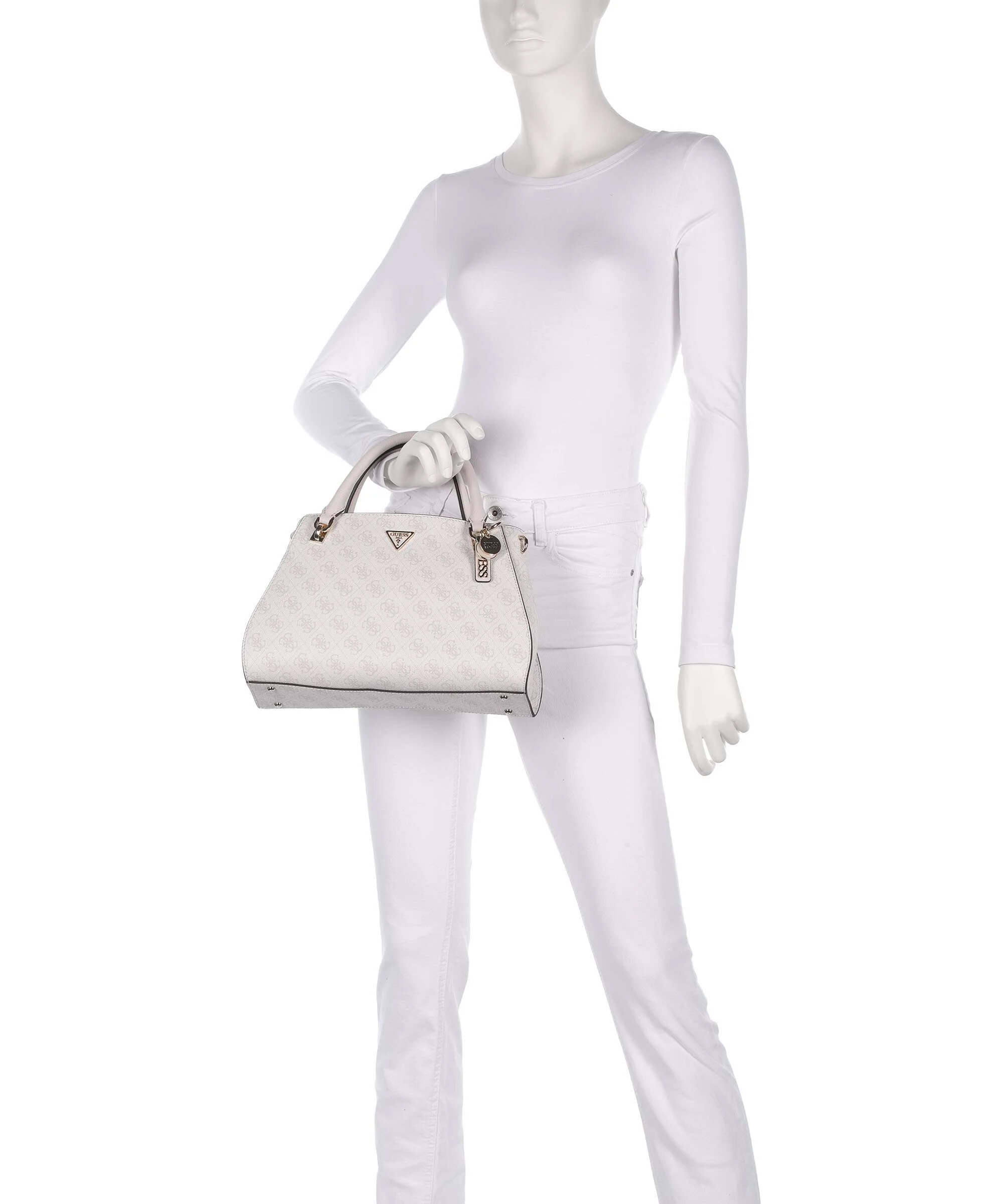 Guess Noelle 4G Logo Torebka white logo - Image 3