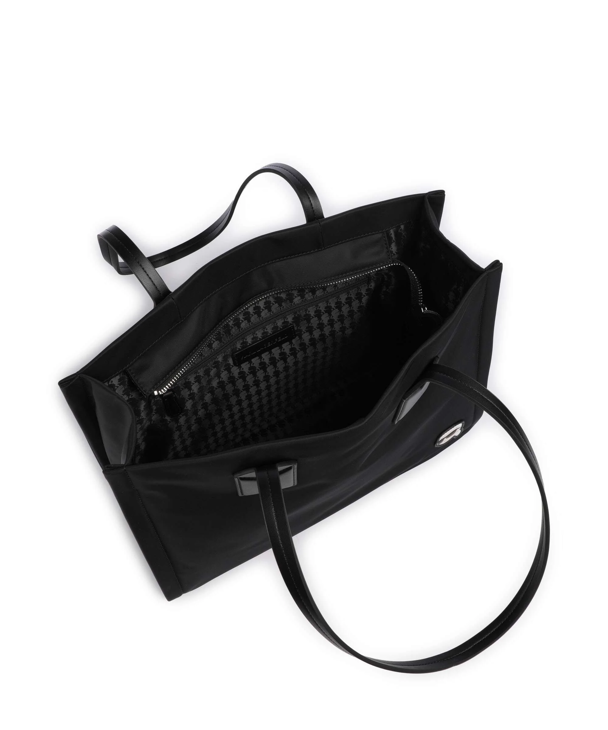 Karl Lagerfeld Ikon Medium Torba na zakupy black - Image 6