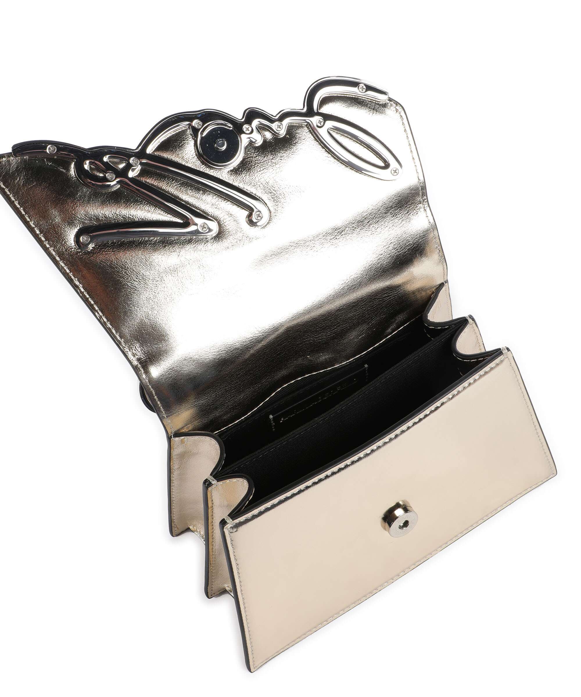Karl Lagerfeld K/Signature 2.0 Torba przez ramię light gold - Image 5