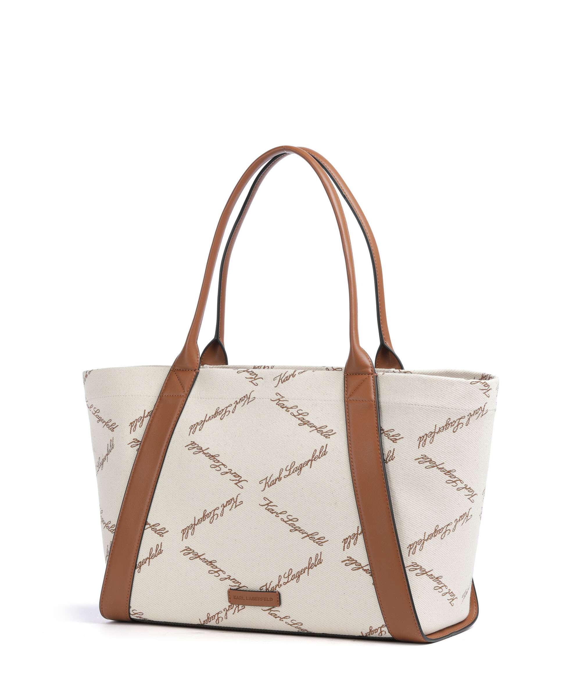 Karl Lagerfeld K/Ville Small Torba na zakupy natural canvas/tan - Image 2