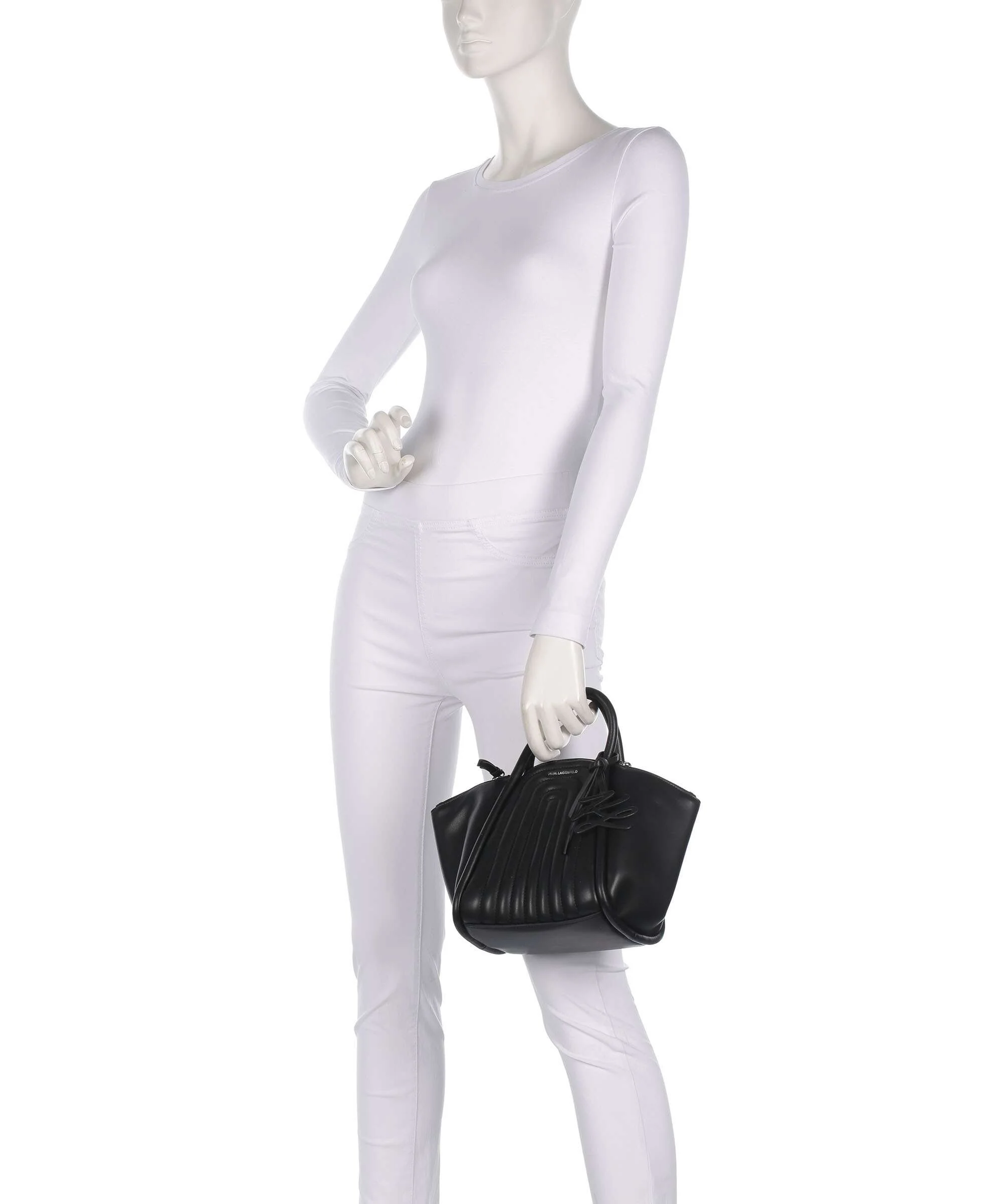 Karl Lagerfeld K/Wellen Torba przez ramię black - Image 3
