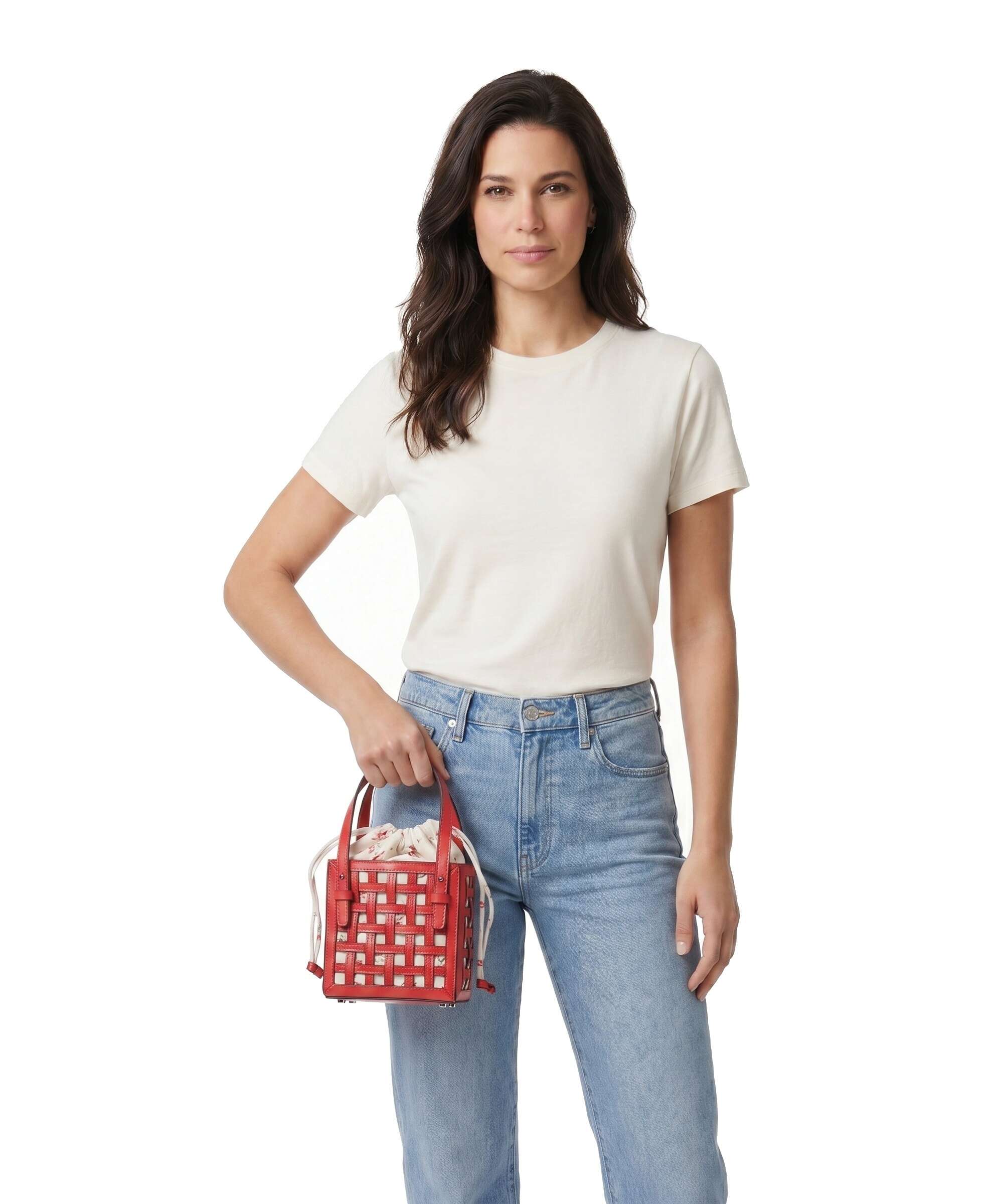 Kate Spade New York The Basket Torebka heirloom tomato - Image 3