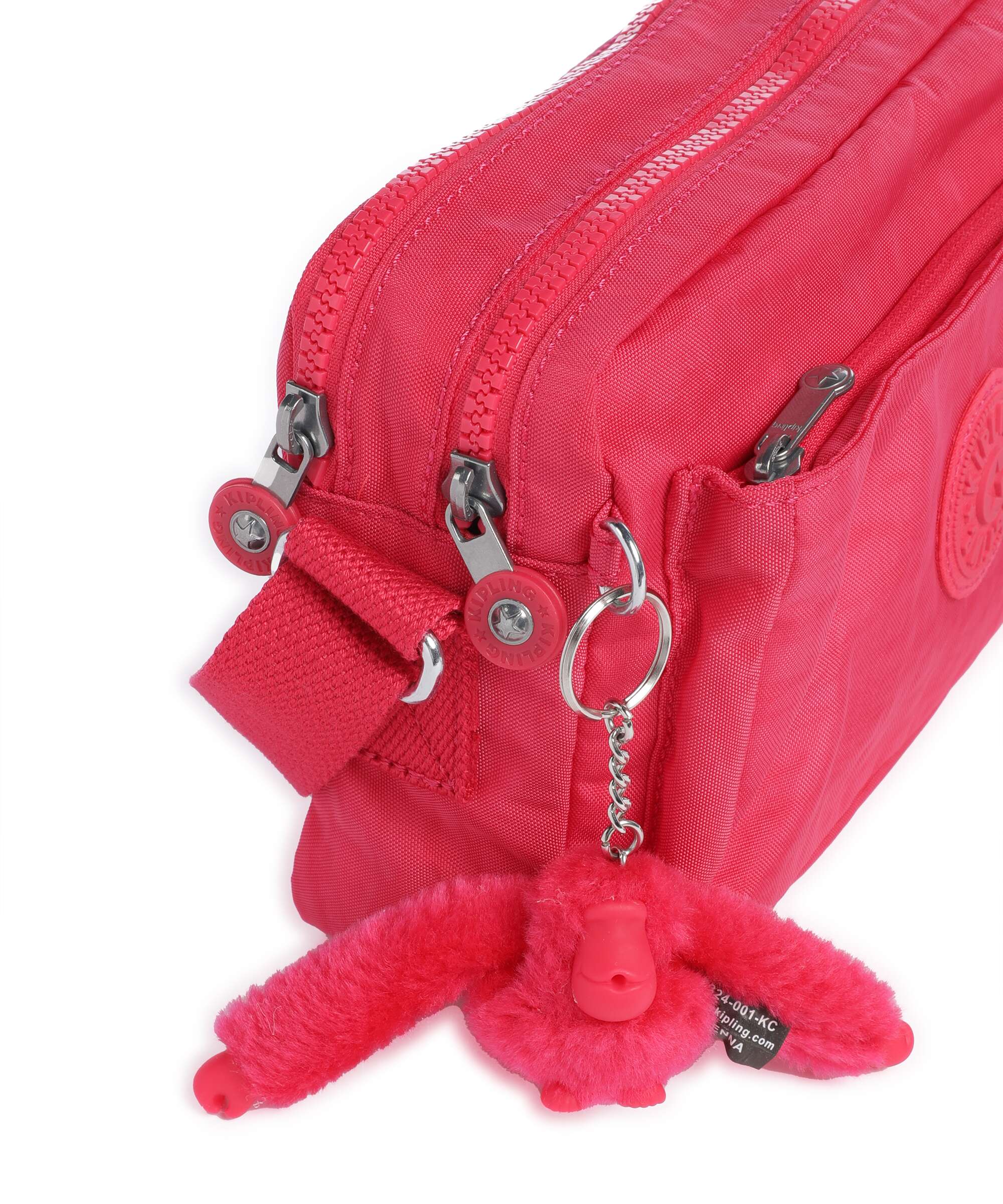 Kipling Basic Abanu M Torba przez ramię resort pink - Image 4
