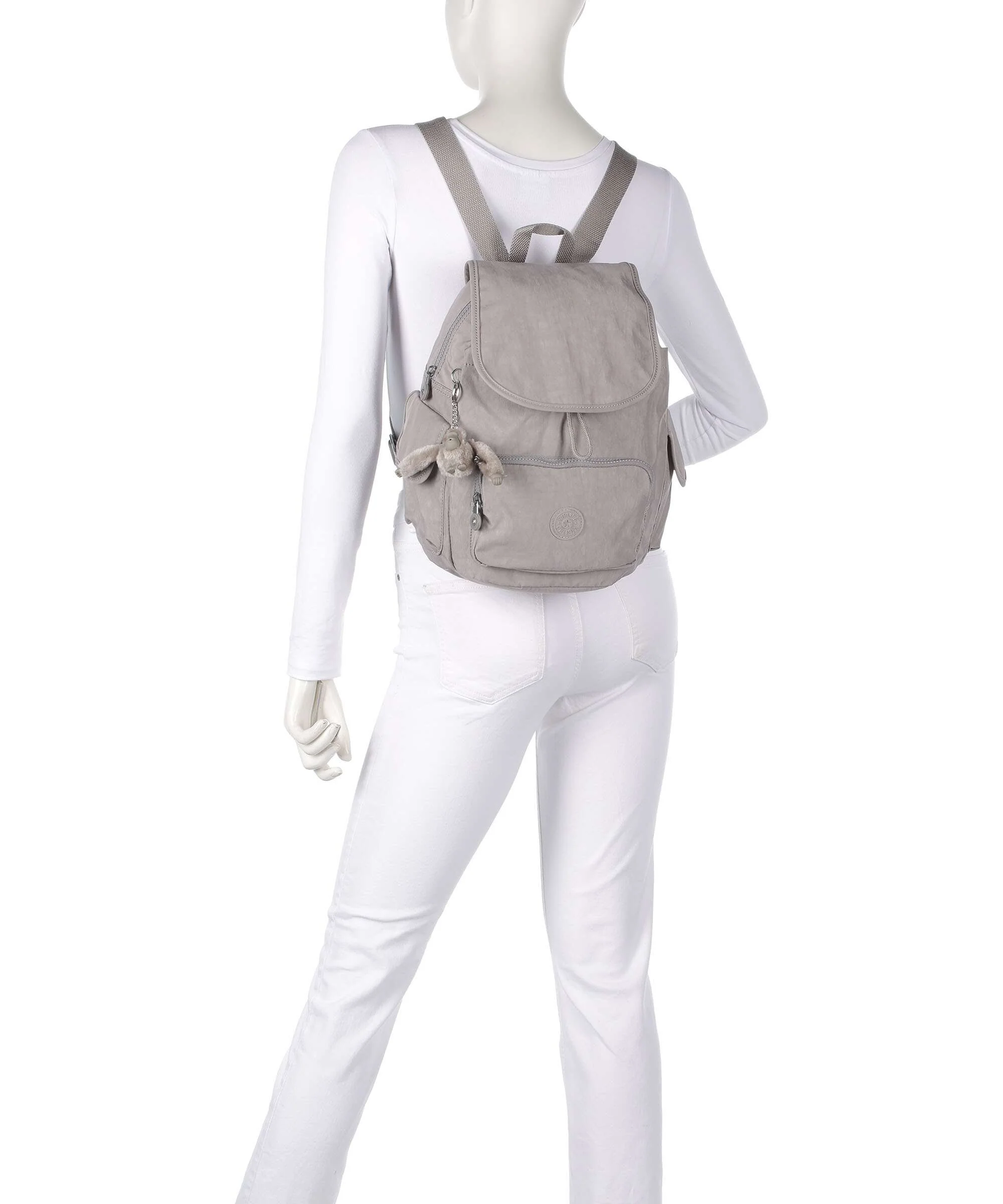 Kipling Basic City Pack S Plecak grey gris - Image 3