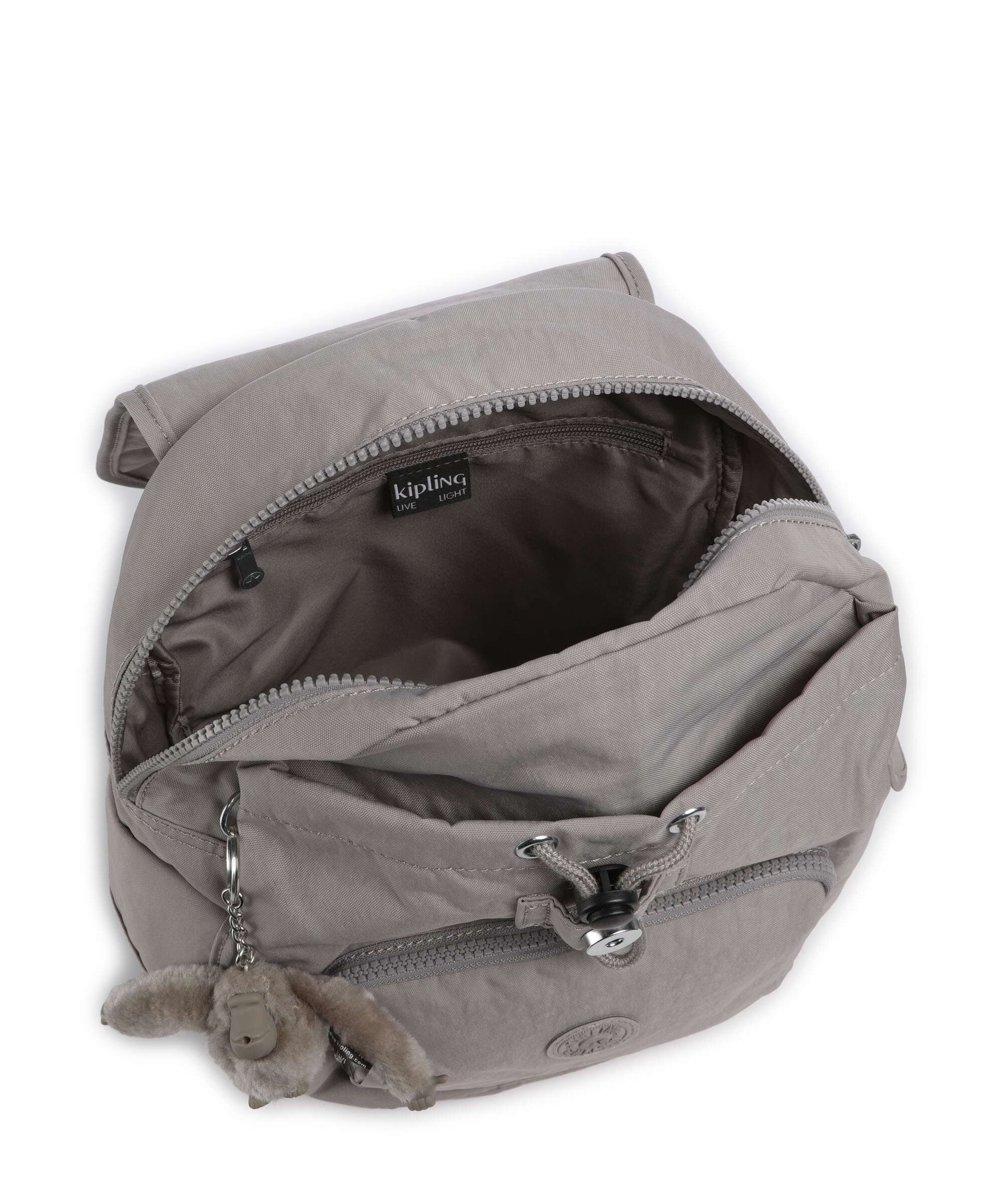 Kipling Basic City Pack S Plecak grey gris - Image 5