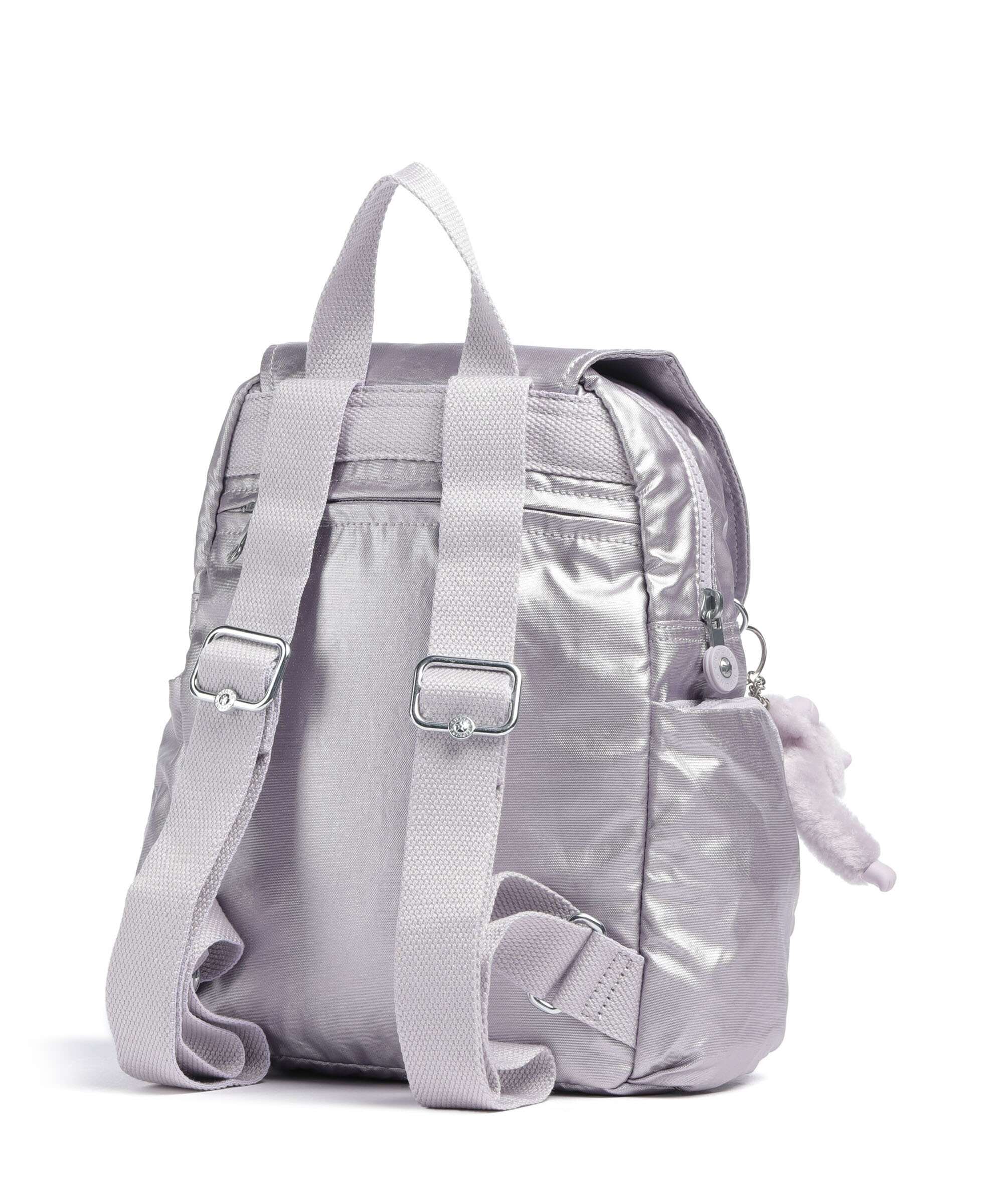 Kipling Basic City Zip Mini Plecak lilac moon/metallic - Image 2