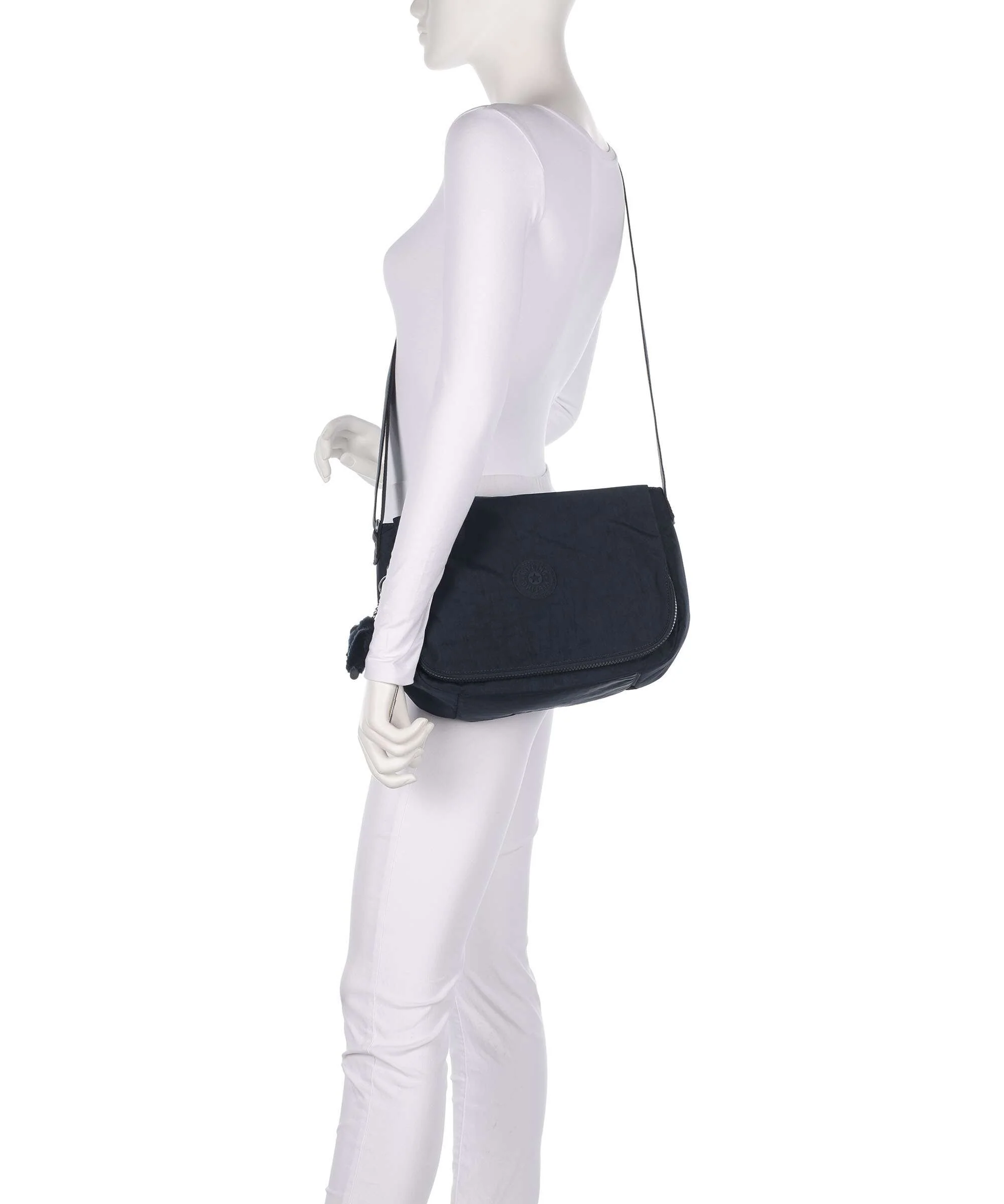 Kipling Basic Earthbeat M Torba na ramię blue bleu - Image 3