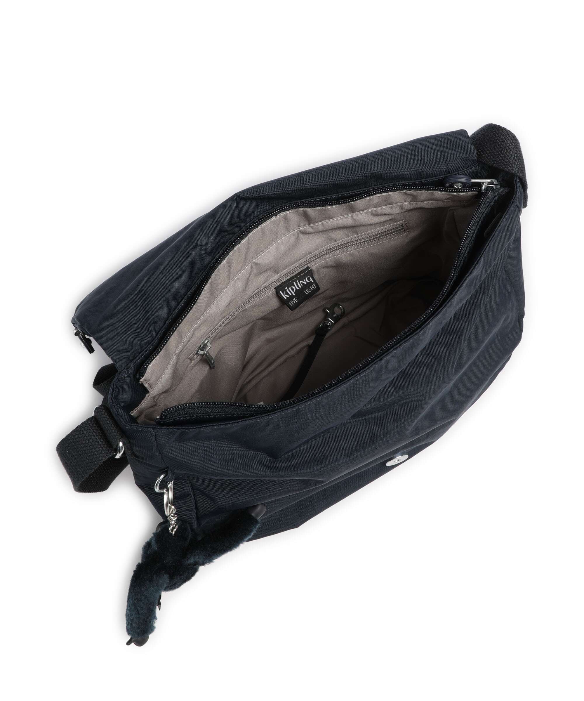 Kipling Basic Earthbeat M Torba na ramię blue bleu - Image 6