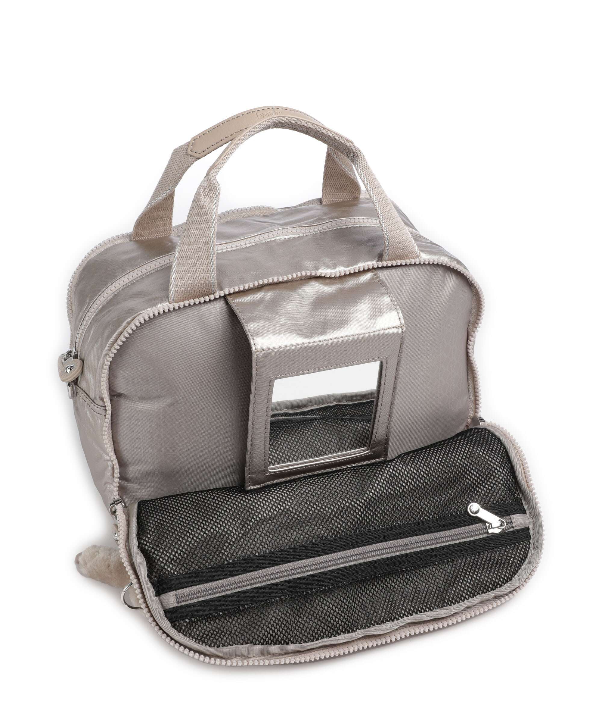 Kipling Basic Palmbeach Kuferek na kosmetyki metallic glow - Image 4