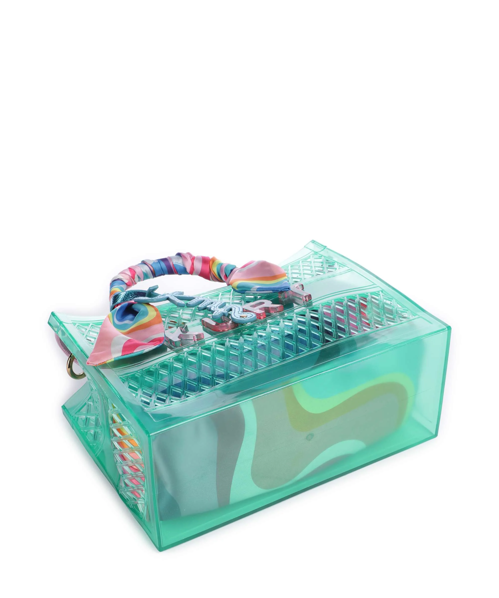 Kurt Geiger Jelly Torebka pale green - Image 5