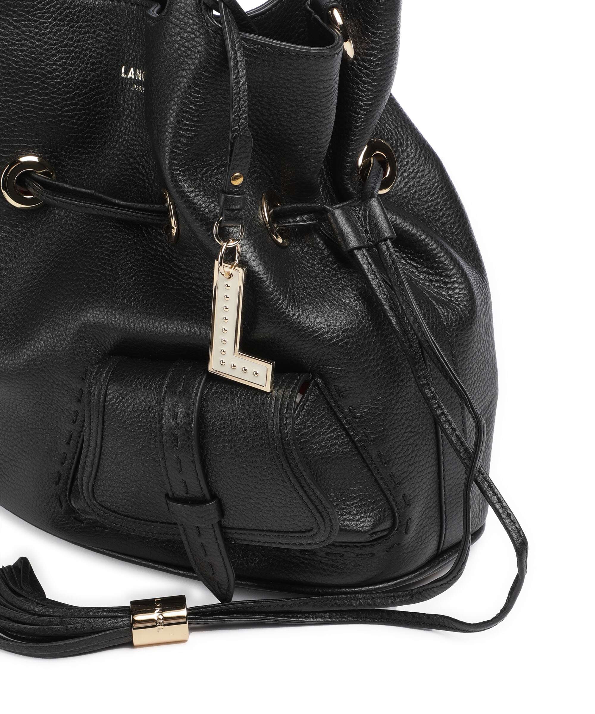 Lancel Premier Flirt M Torebka worek black - Image 5