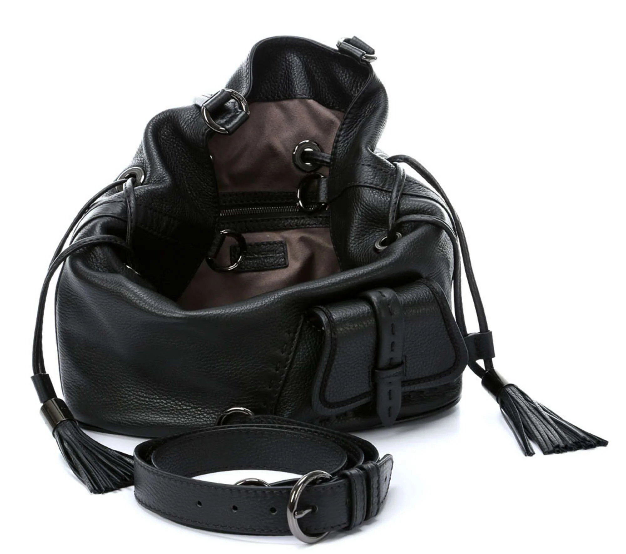 Lancel Premier Flirt Torebka worek black - Image 5