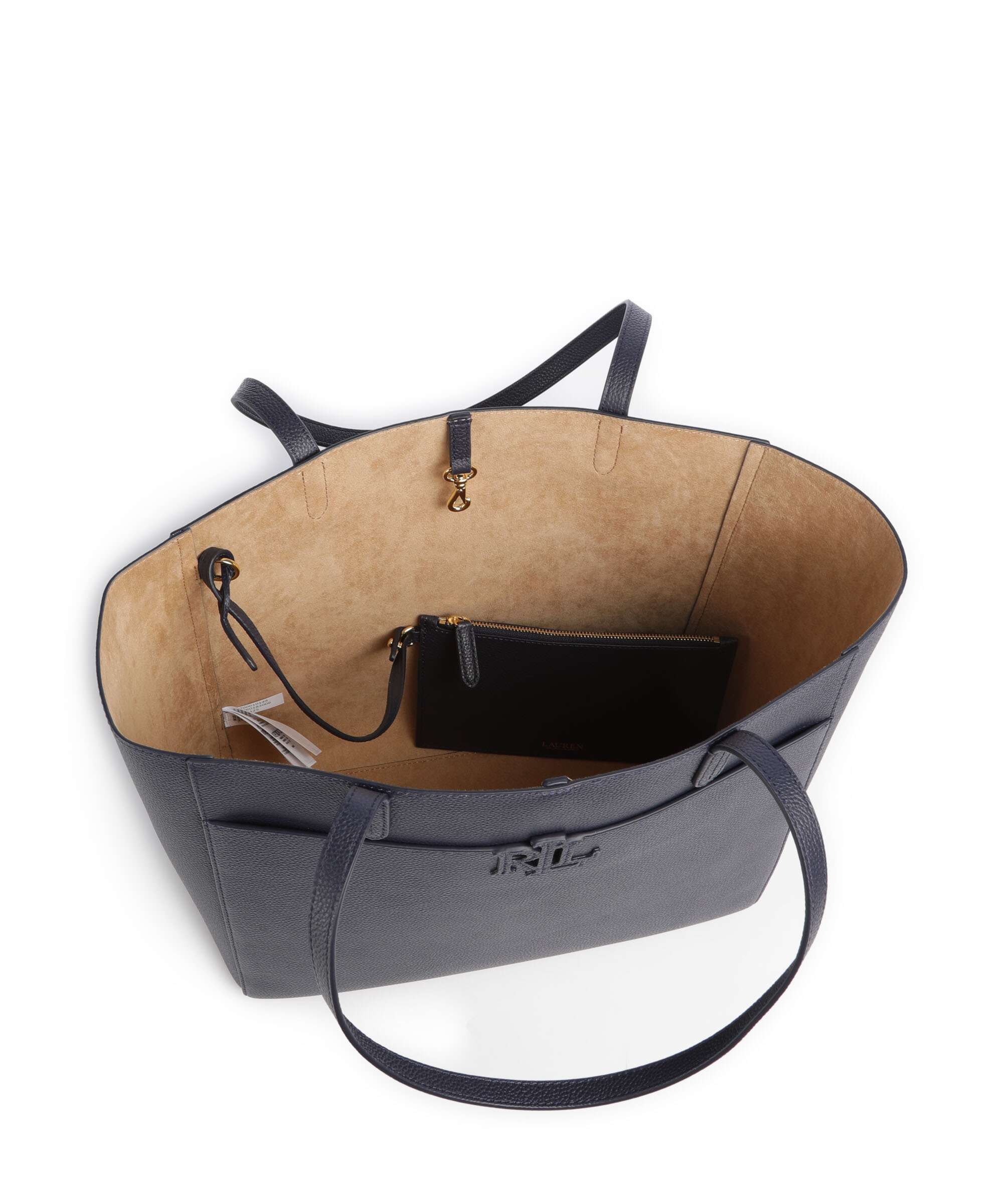 Lauren Ralph Lauren Cameryn Large Torba na zakupy refined navy - Image 6