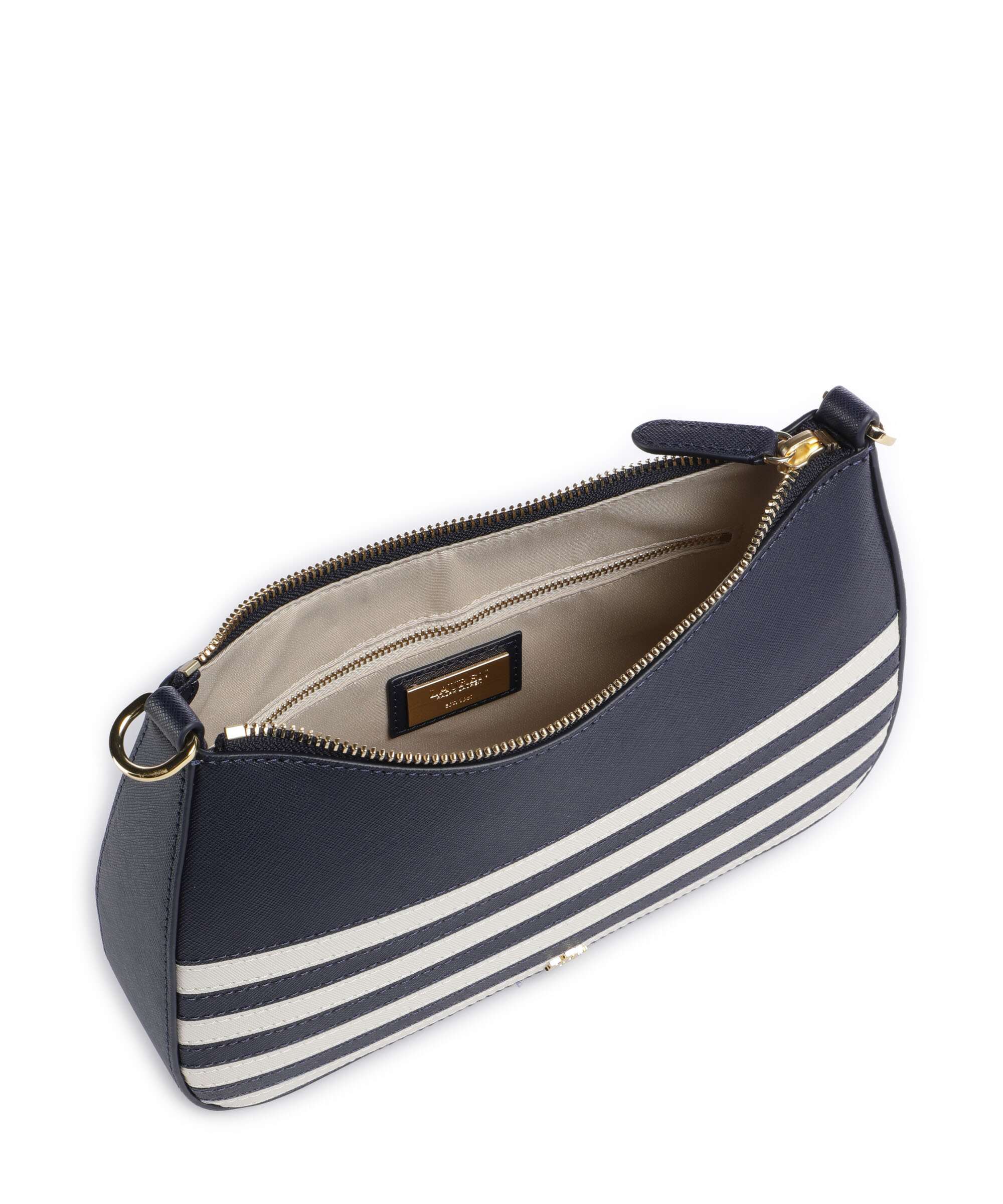 Lauren Ralph Lauren Danni 26 Torba na ramię refined navy/soft white - Image 6