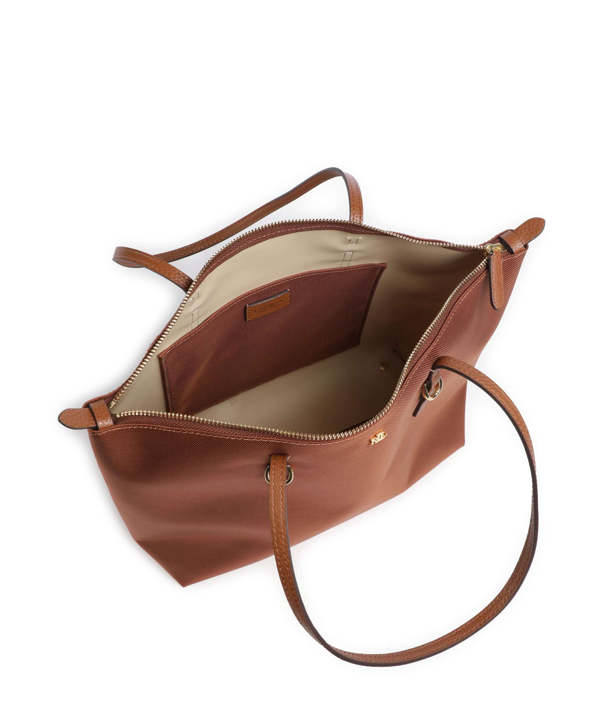 Lauren Ralph Lauren Keaton 26 Torba na zakupy lauren tan - Image 5