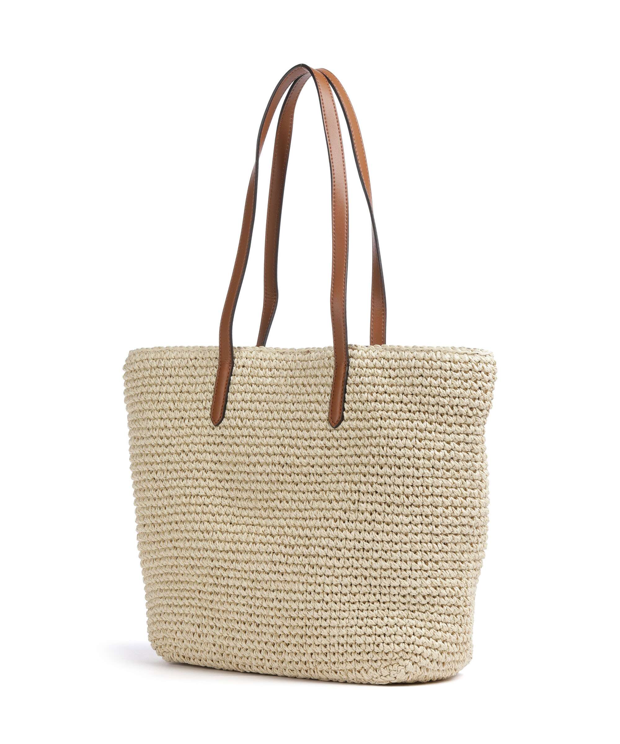 Lauren Ralph Lauren Whitney 29 Straw Torba na zakupy natural/lauren tan - Image 2