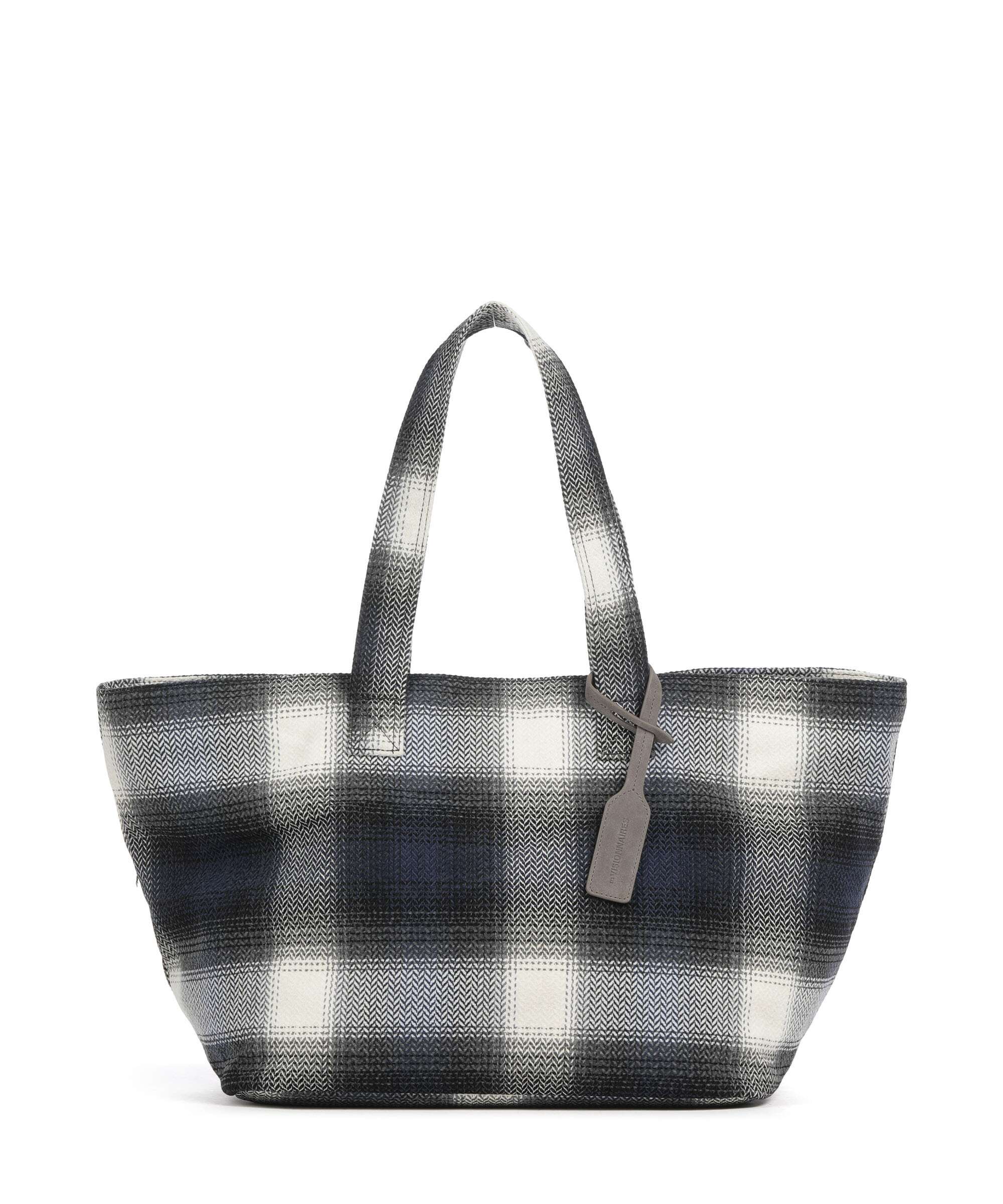 Les Visionnaires Alba Check Essential Torba na zakupy check navy