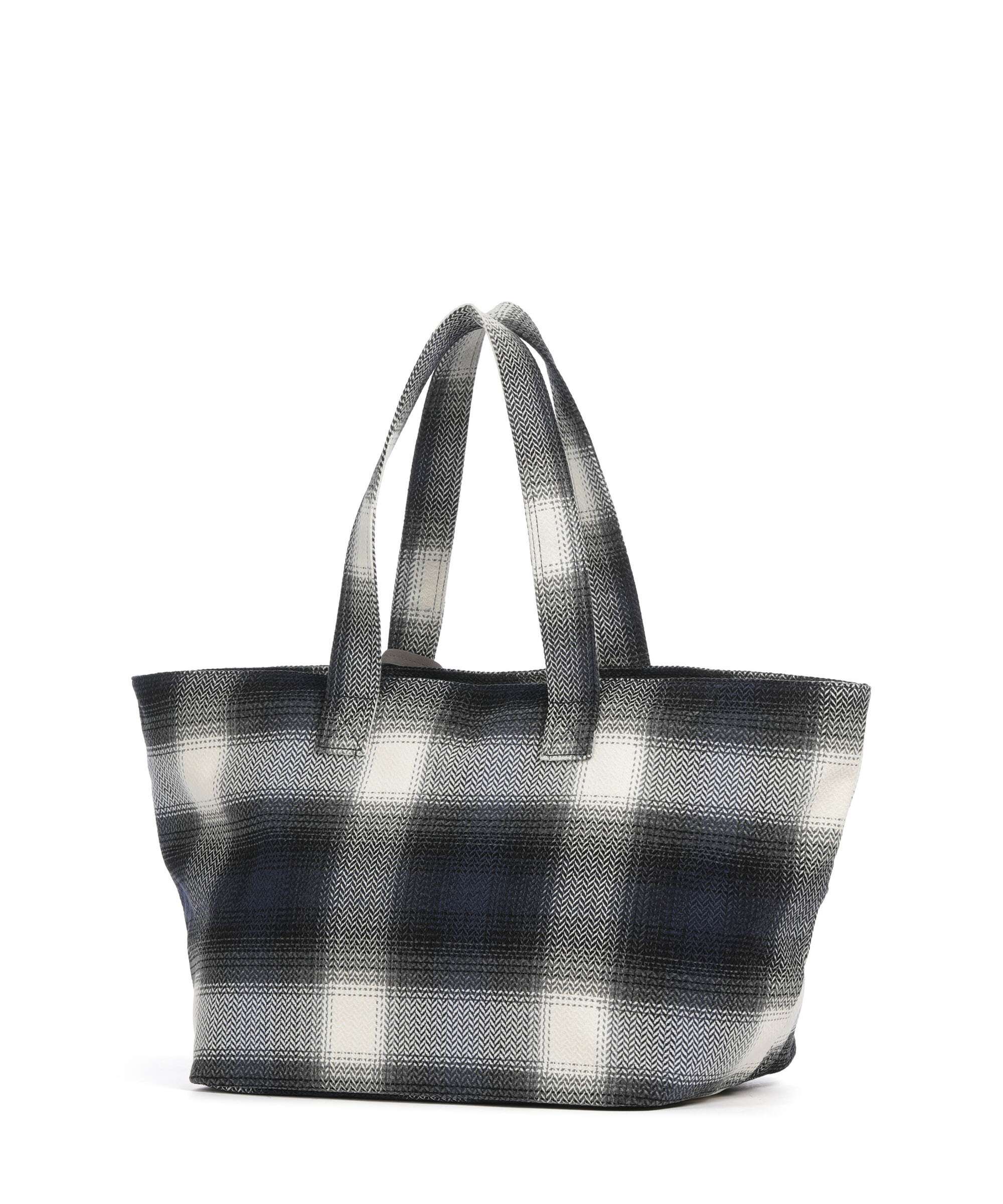 Les Visionnaires Alba Check Essential Torba na zakupy check navy - Image 2