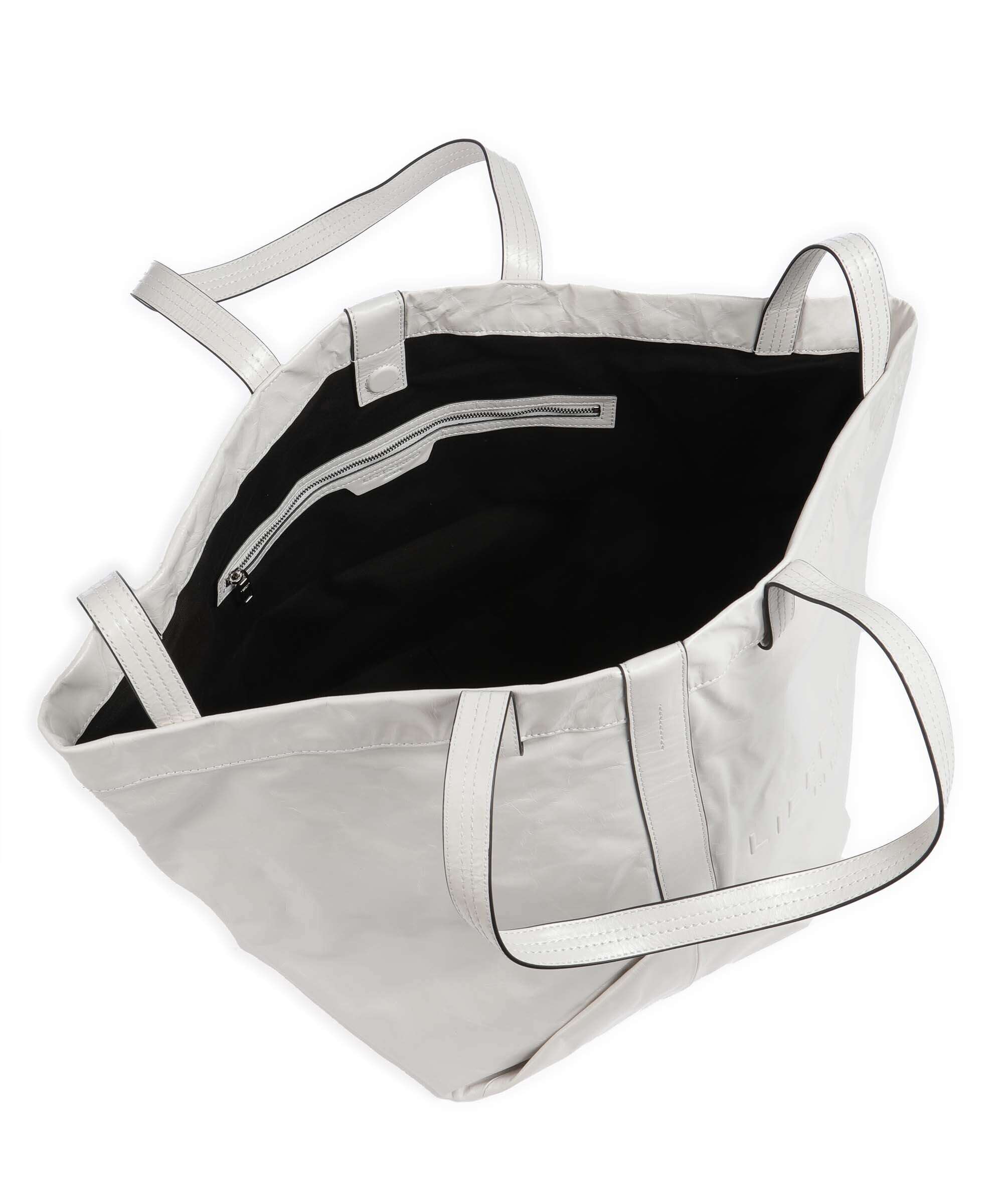 Liebeskind Elvira Paper Touch Crinkle L Torba na zakupy arctic - Image 7