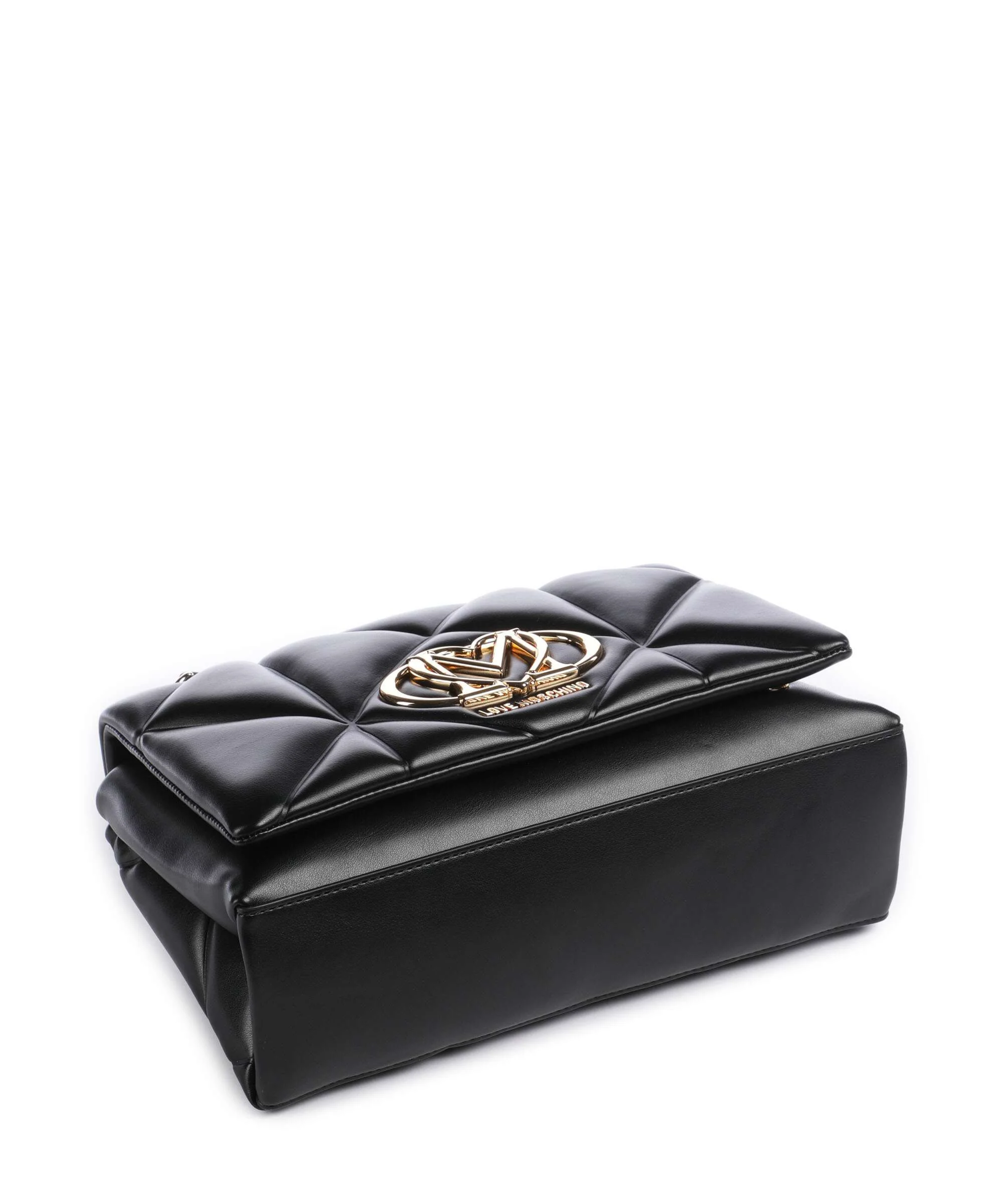 Love Moschino Embossed Q Torba na ramię black - Image 7